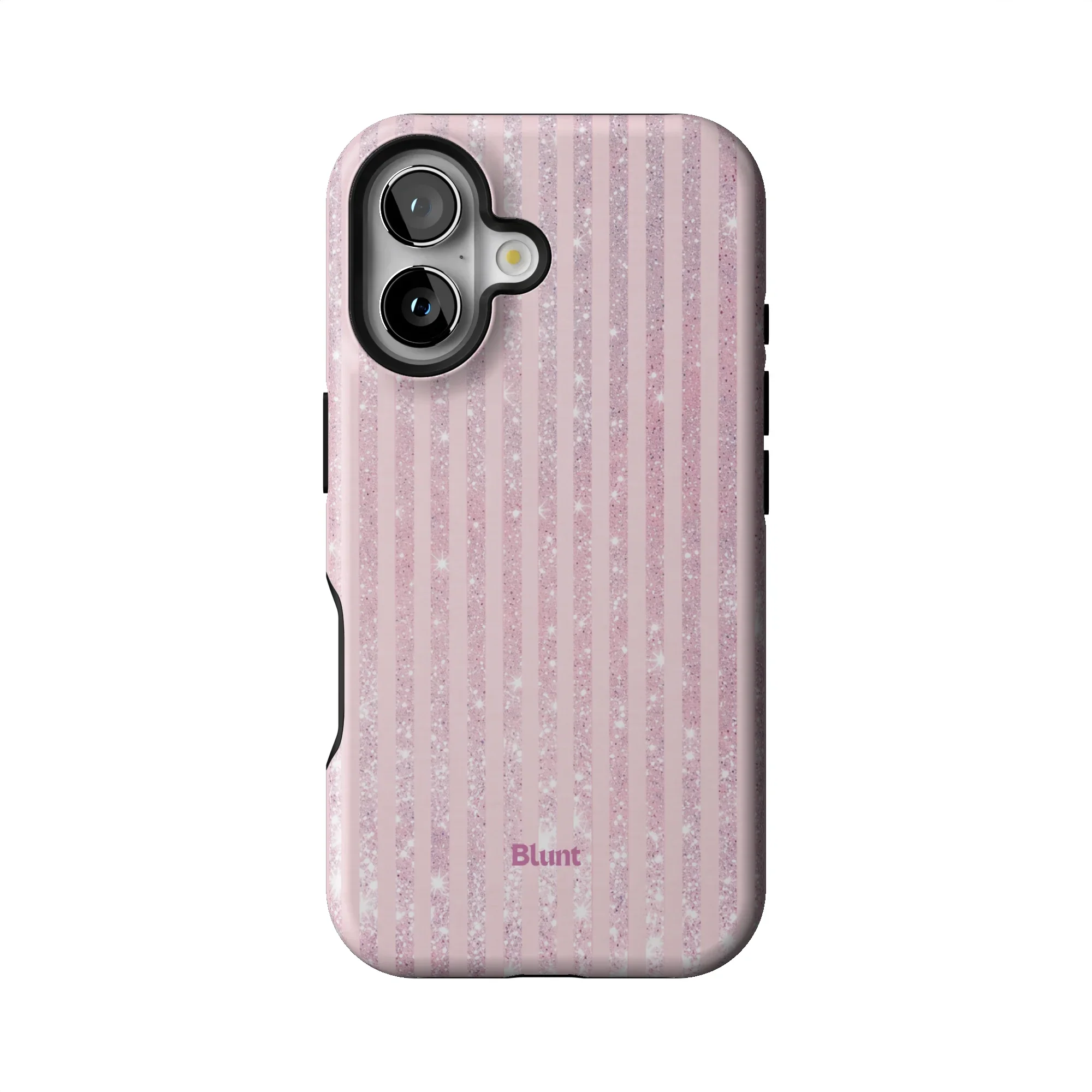 Pink Champagne Stripe iPhone Case - Image 36