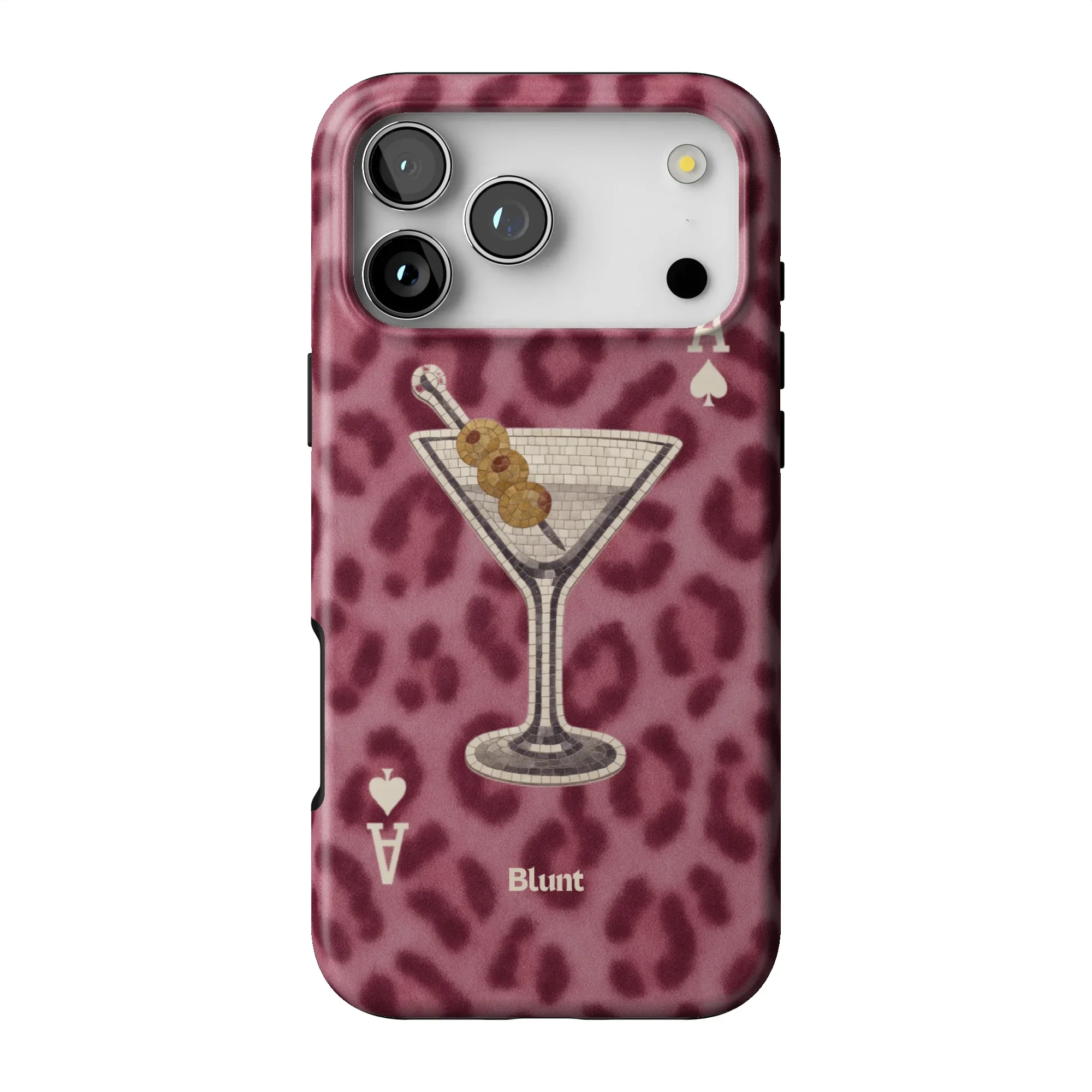 Pink Cheetah Dirty Martini iPhone Case - Image 34