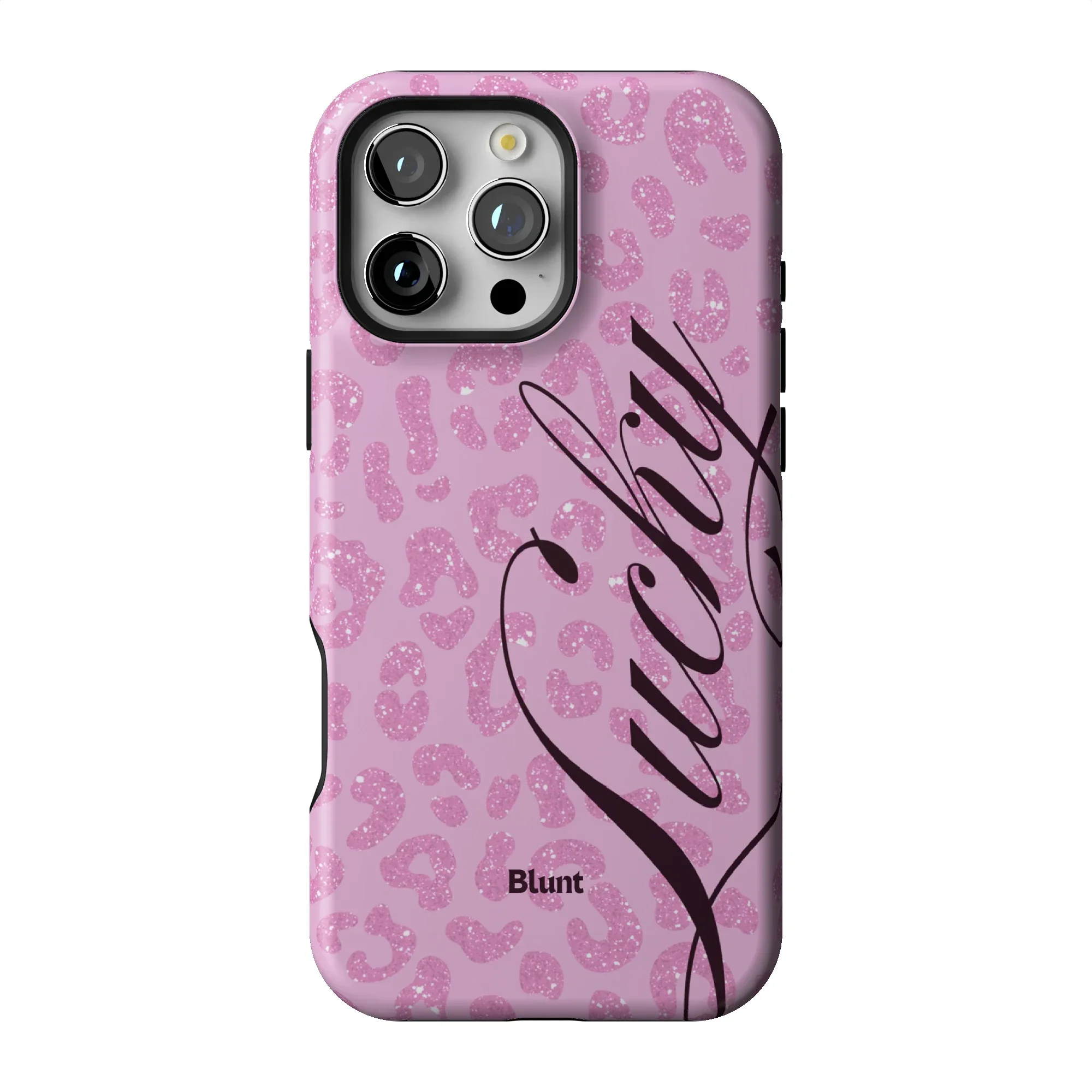 Pink Cheetah Lucky iPhone Case - Image 38