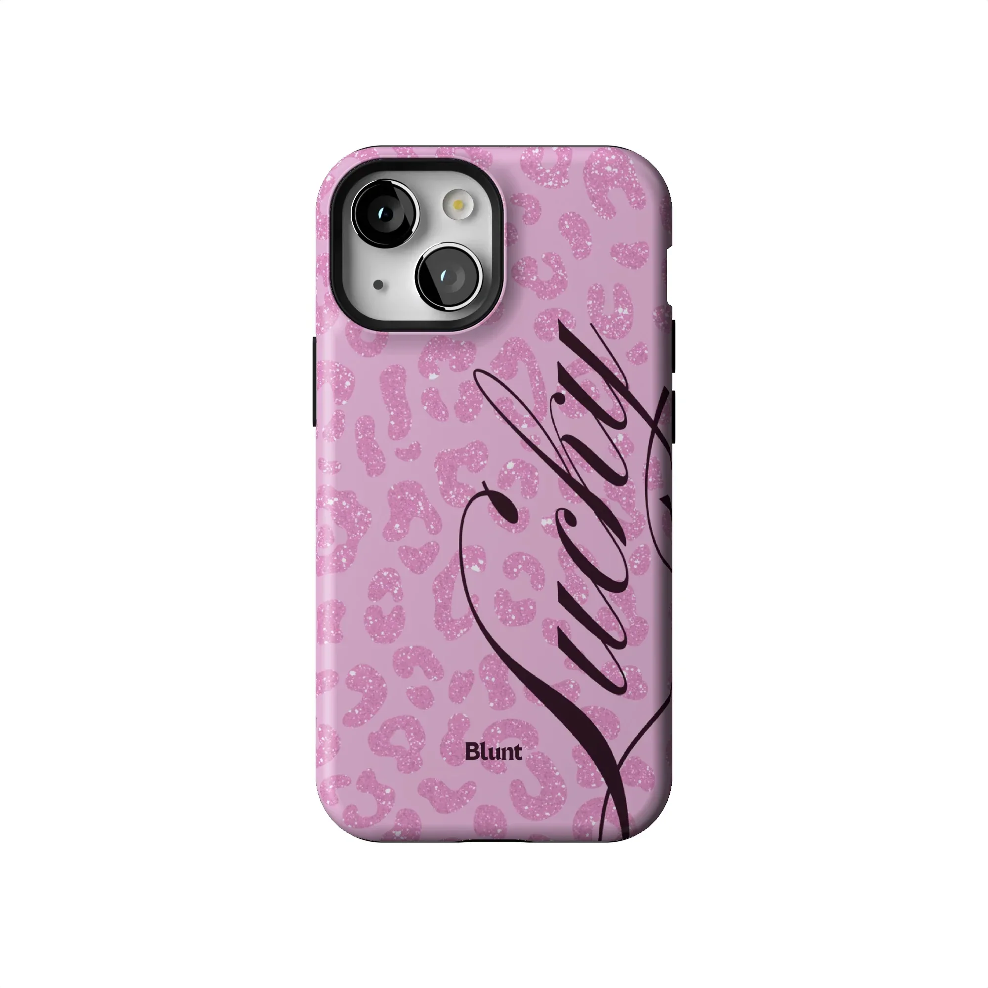 Pink Cheetah Lucky iPhone Case - Image 51