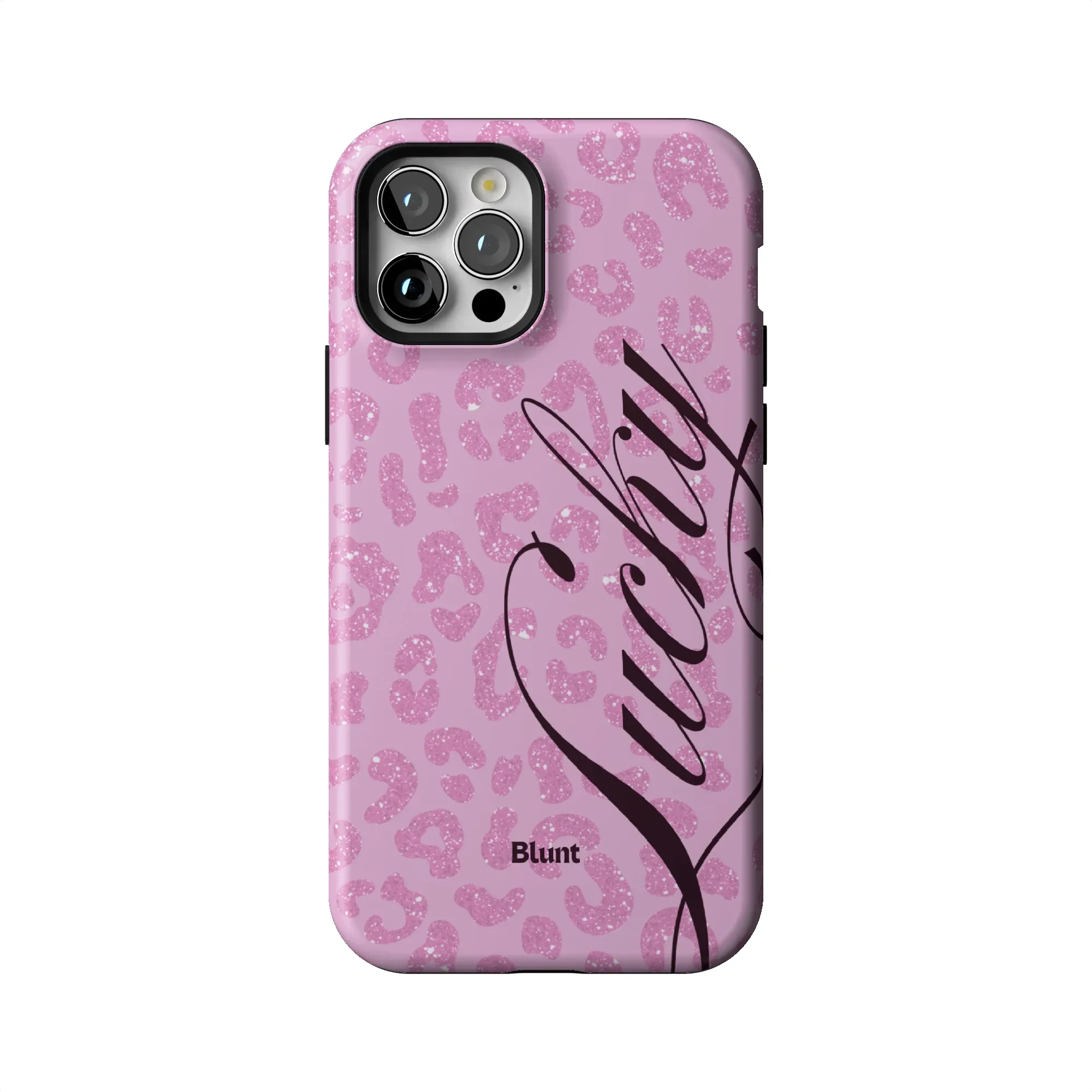 Pink Cheetah Lucky iPhone Case - Image 53