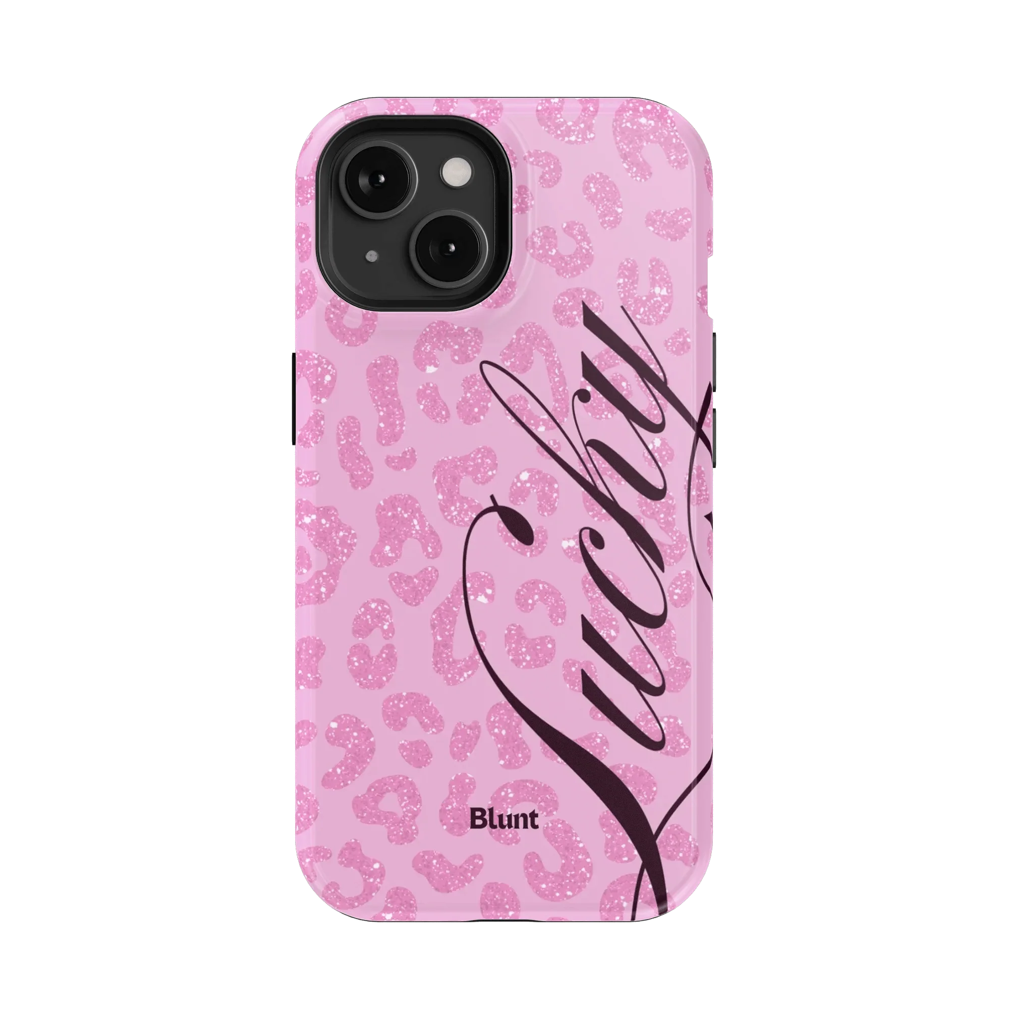 Pink Cheetah Lucky iPhone Case - Image 9