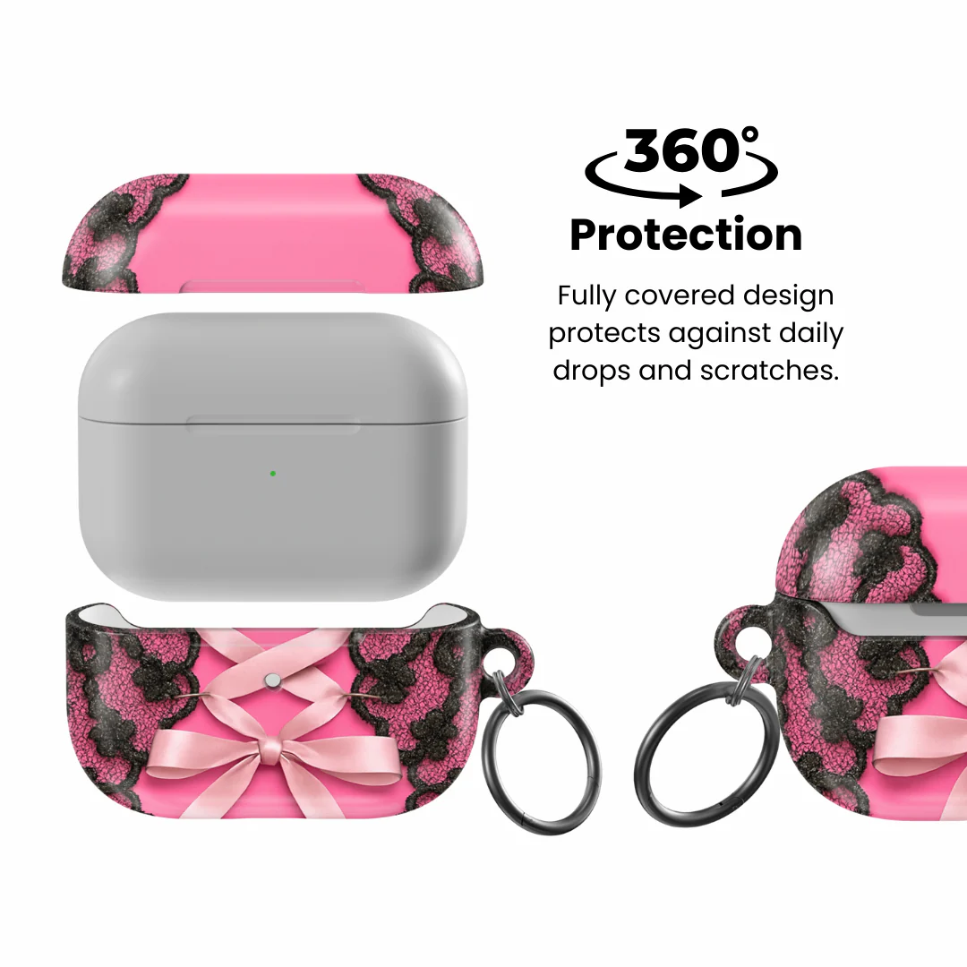 Pink Corset AirPod Case - Image 6