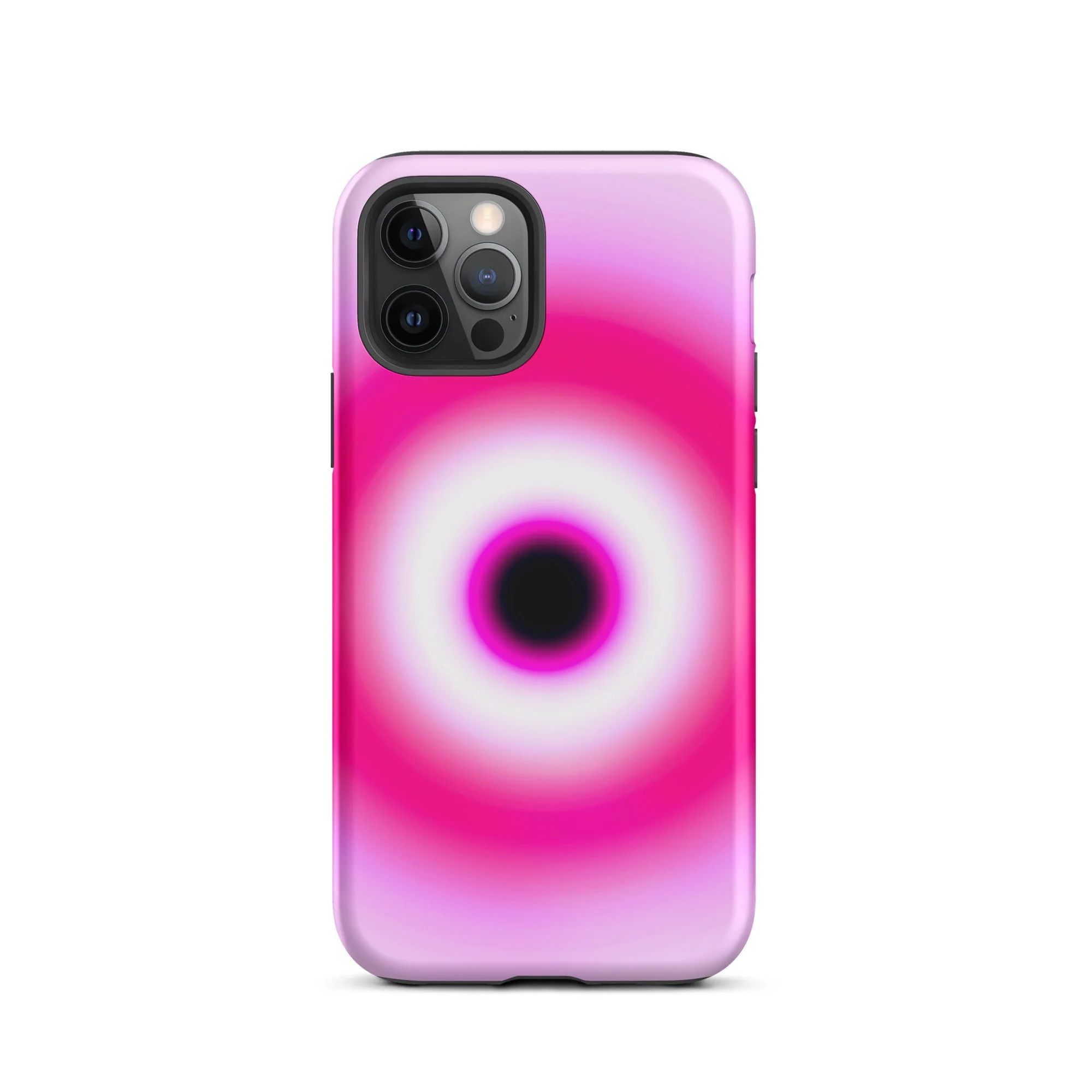 Pink Evil Eye Aura iPhone Case - Image 10