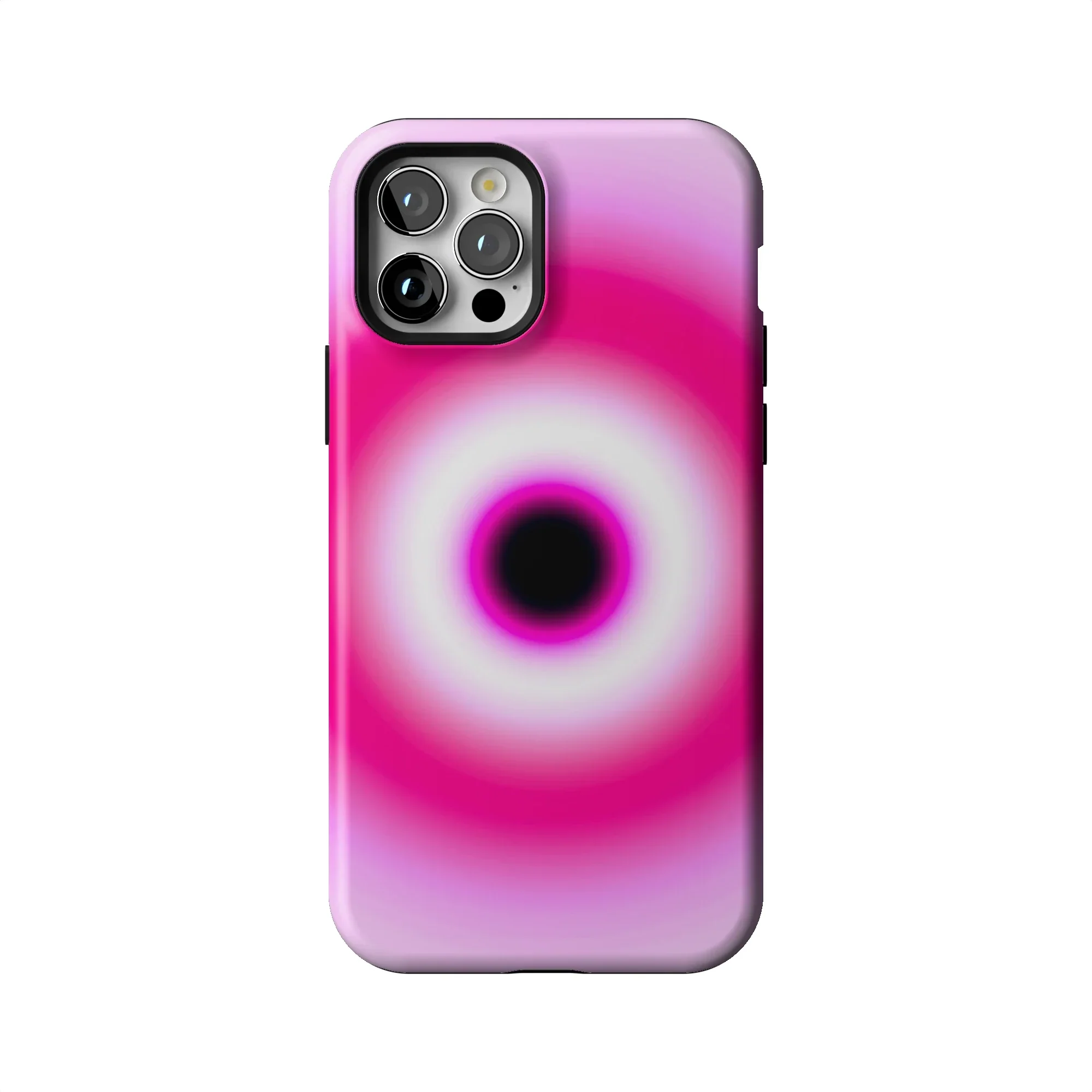 Pink Evil Eye Aura iPhone Case - Image 122