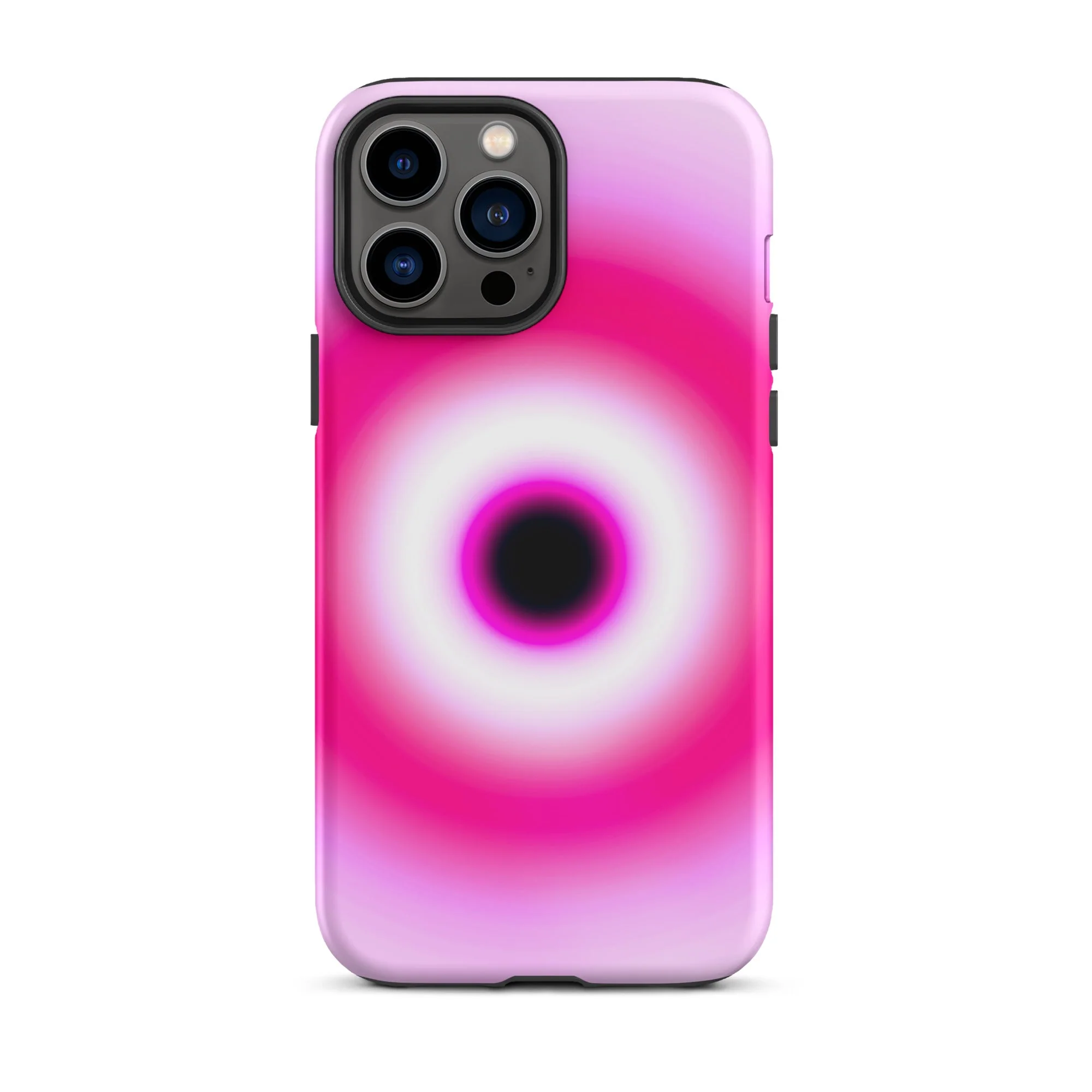 Pink Evil Eye Aura iPhone Case - Image 13