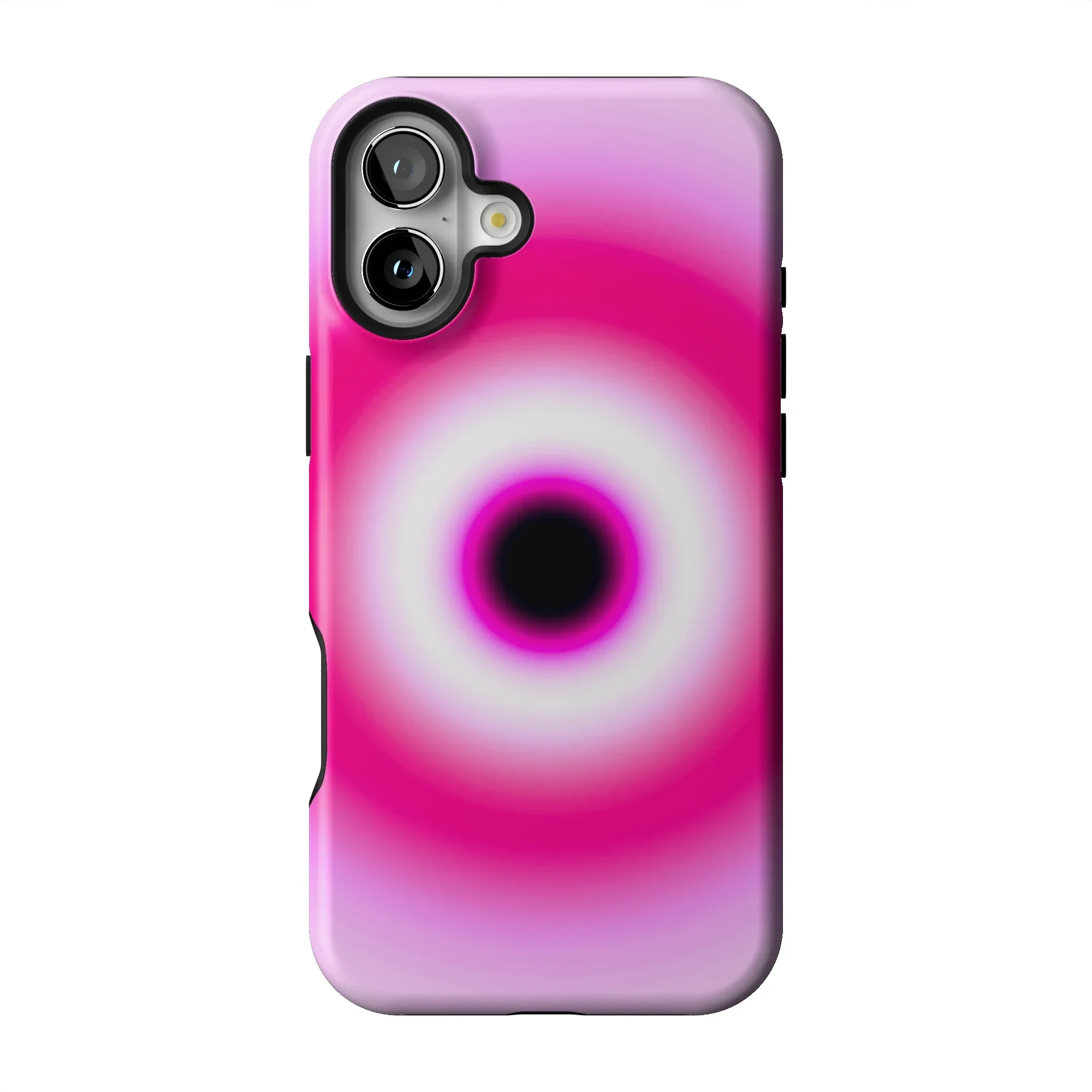 Pink Evil Eye Aura iPhone Case - Image 132