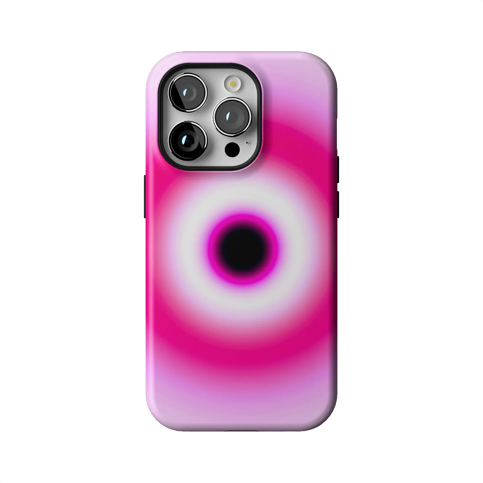 Pink Evil Eye Aura iPhone Case - Image 138
