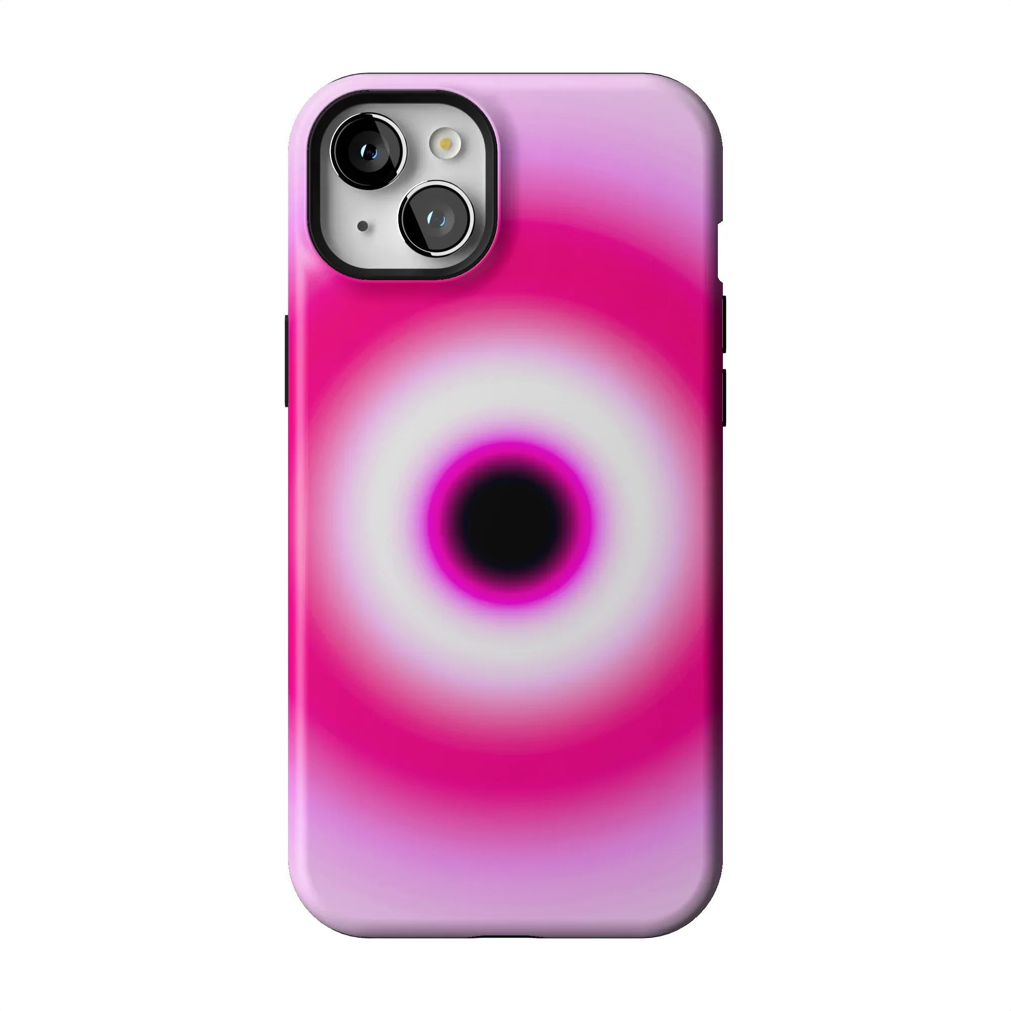 Pink Evil Eye Aura iPhone Case - Image 160