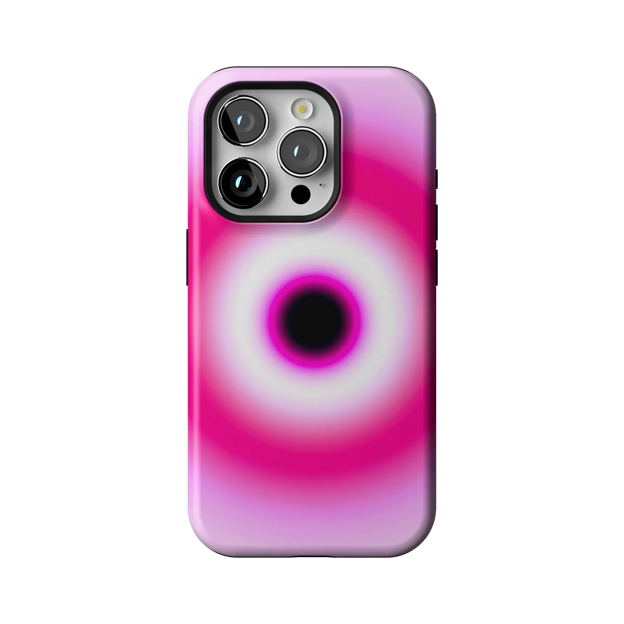 Pink Evil Eye Aura iPhone Case - Image 230