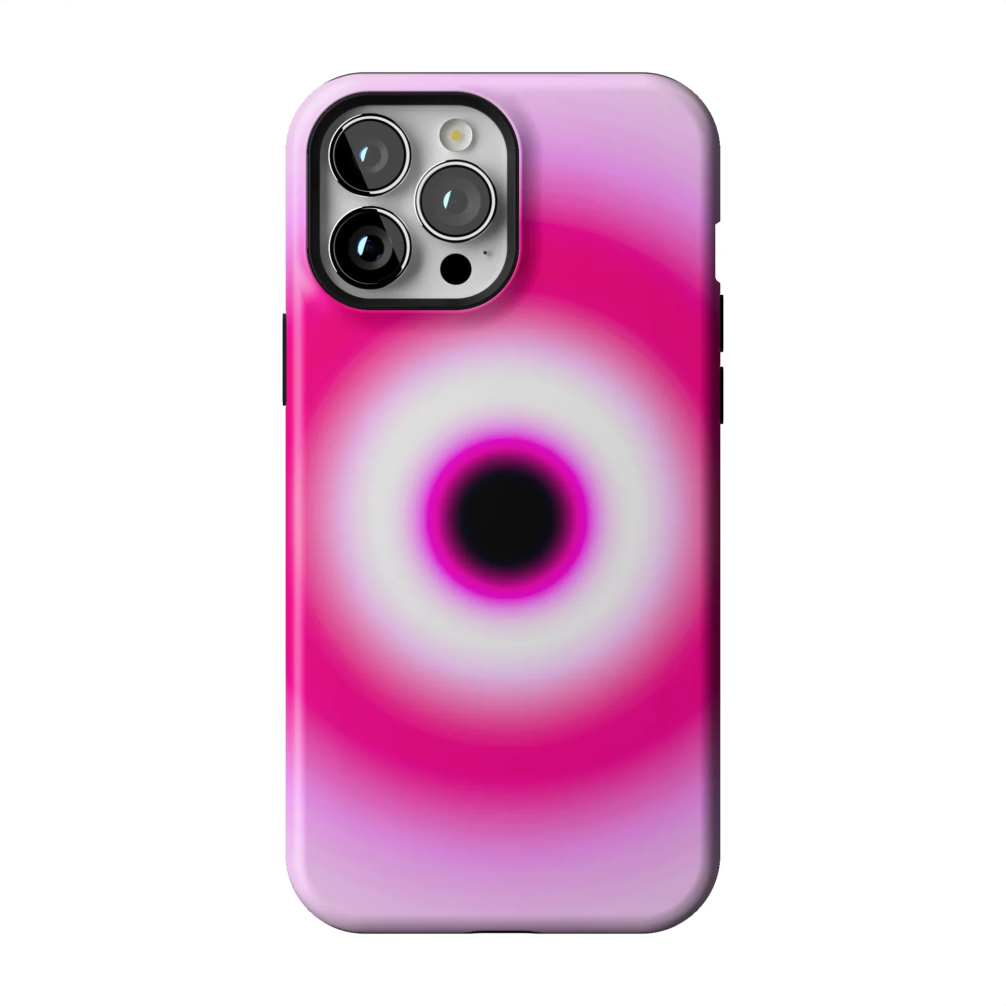 Pink Evil Eye Aura iPhone Case - Image 239