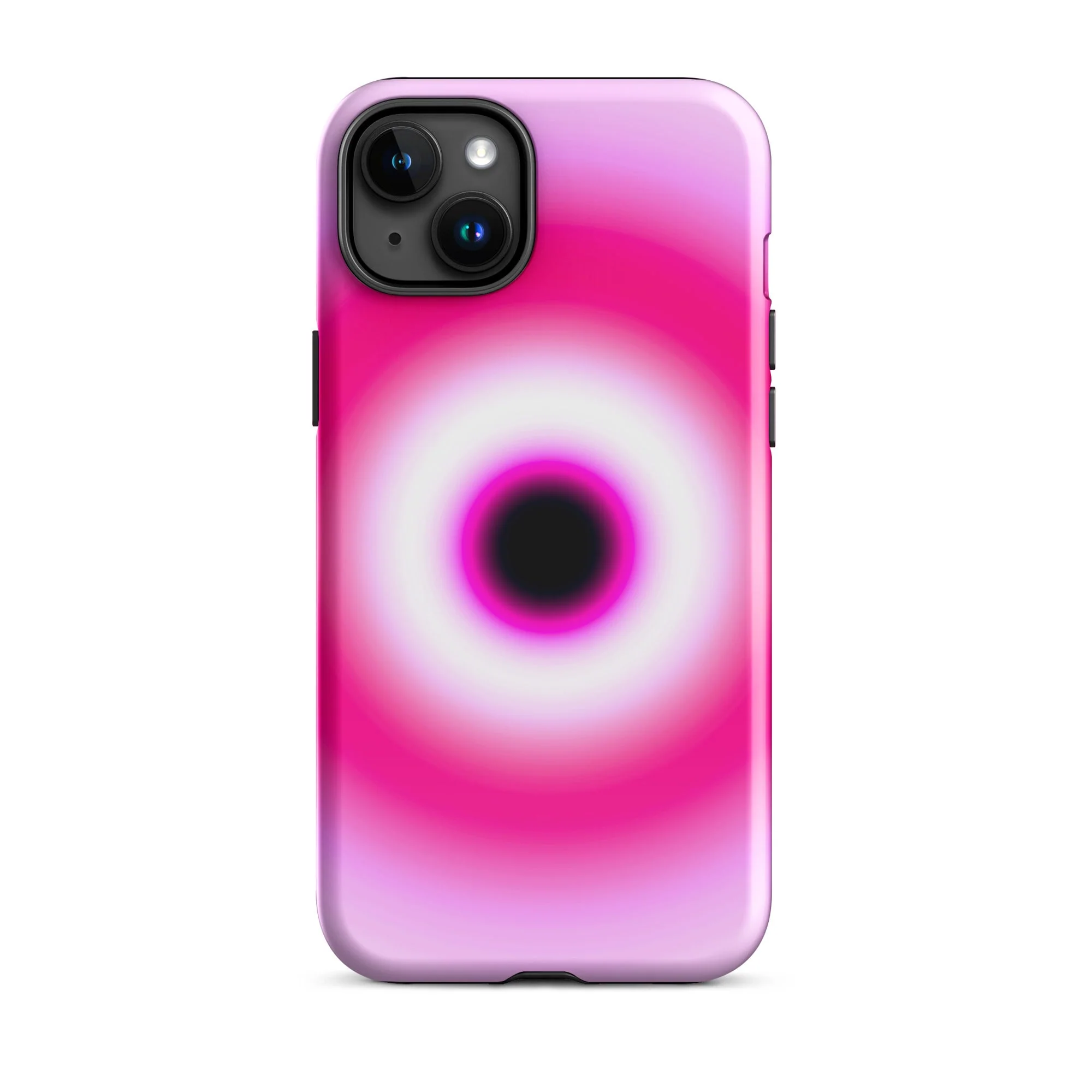 Pink Evil Eye Aura iPhone Case - Image 24