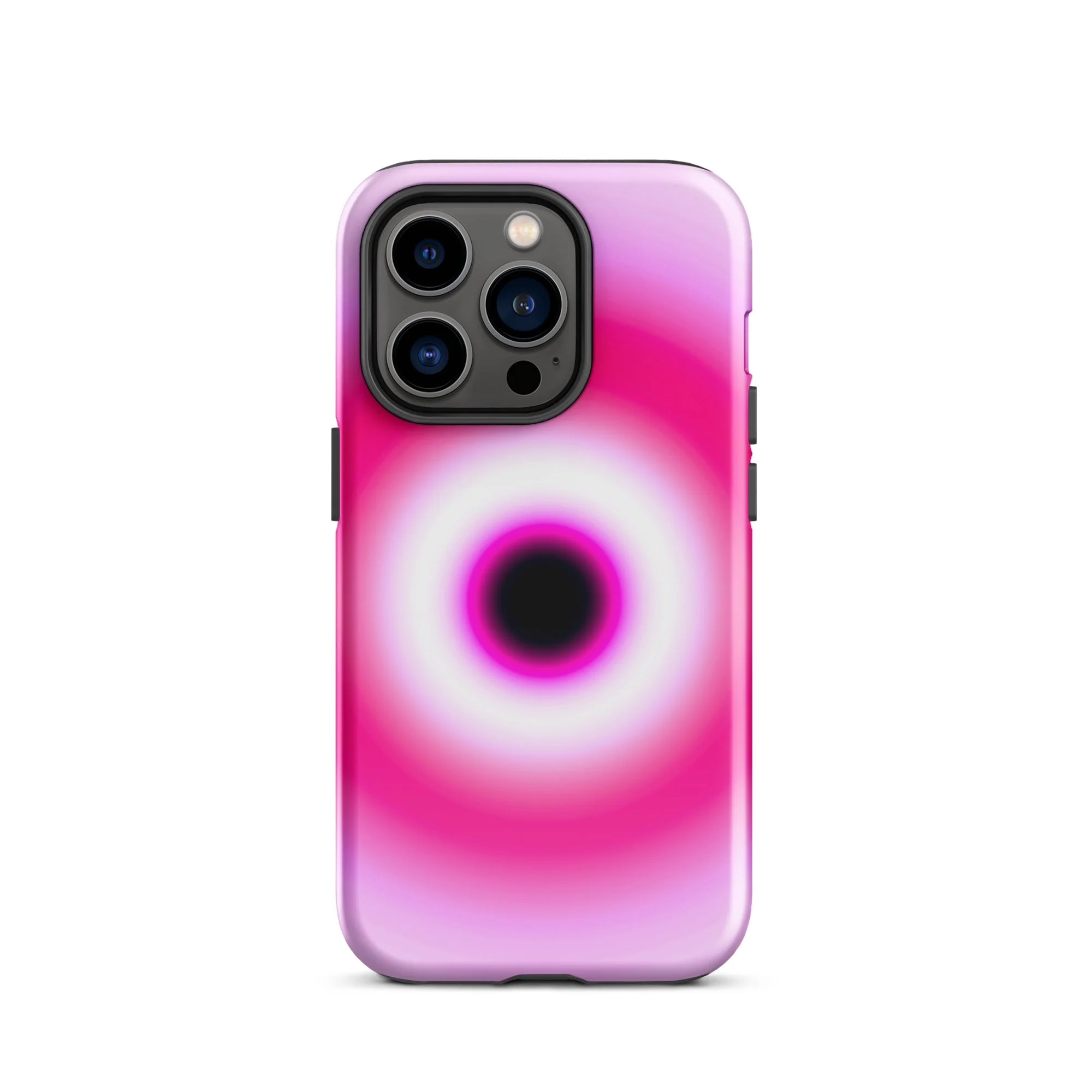 Pink Evil Eye Aura iPhone Case - Image 26