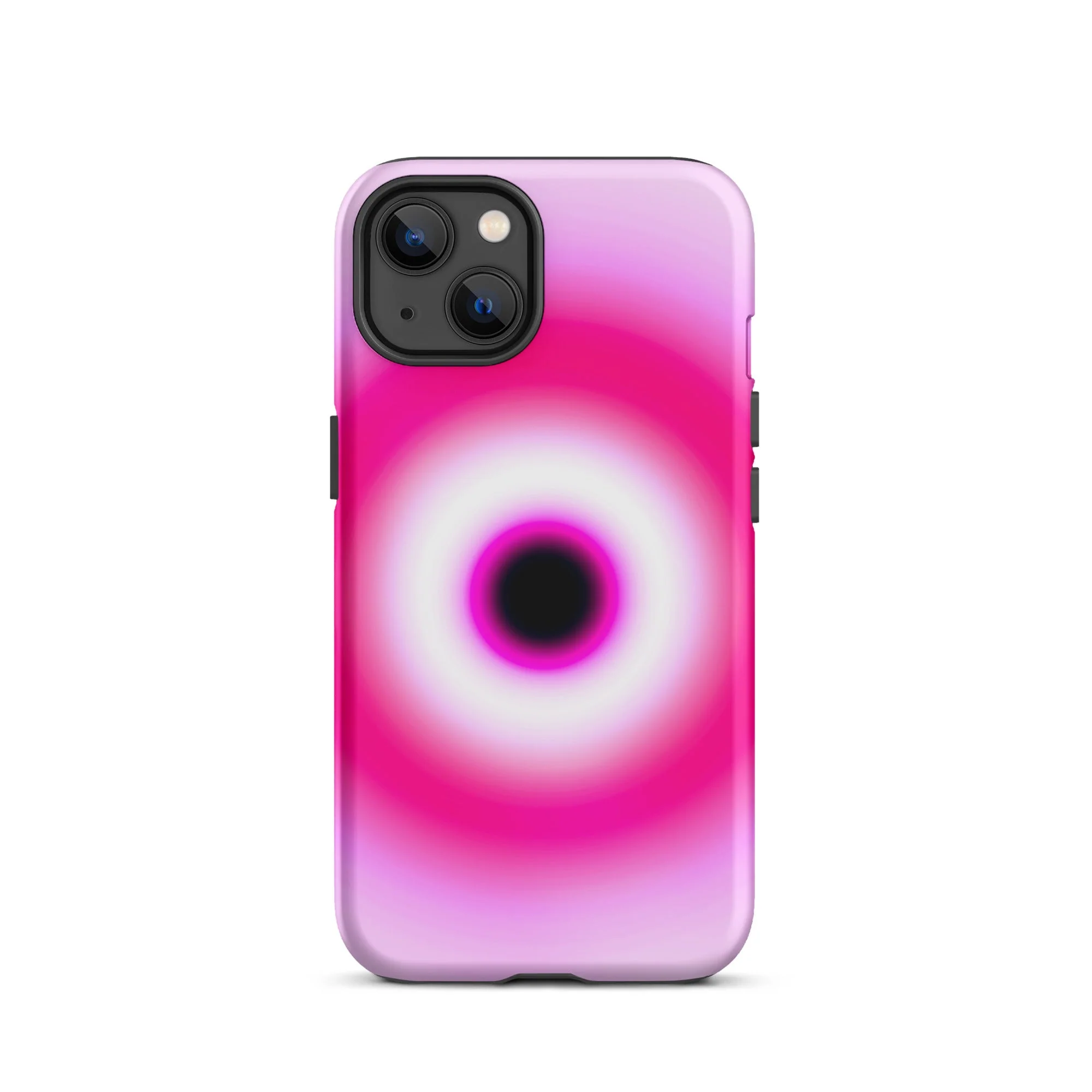 Pink Evil Eye Aura iPhone Case - Image 3