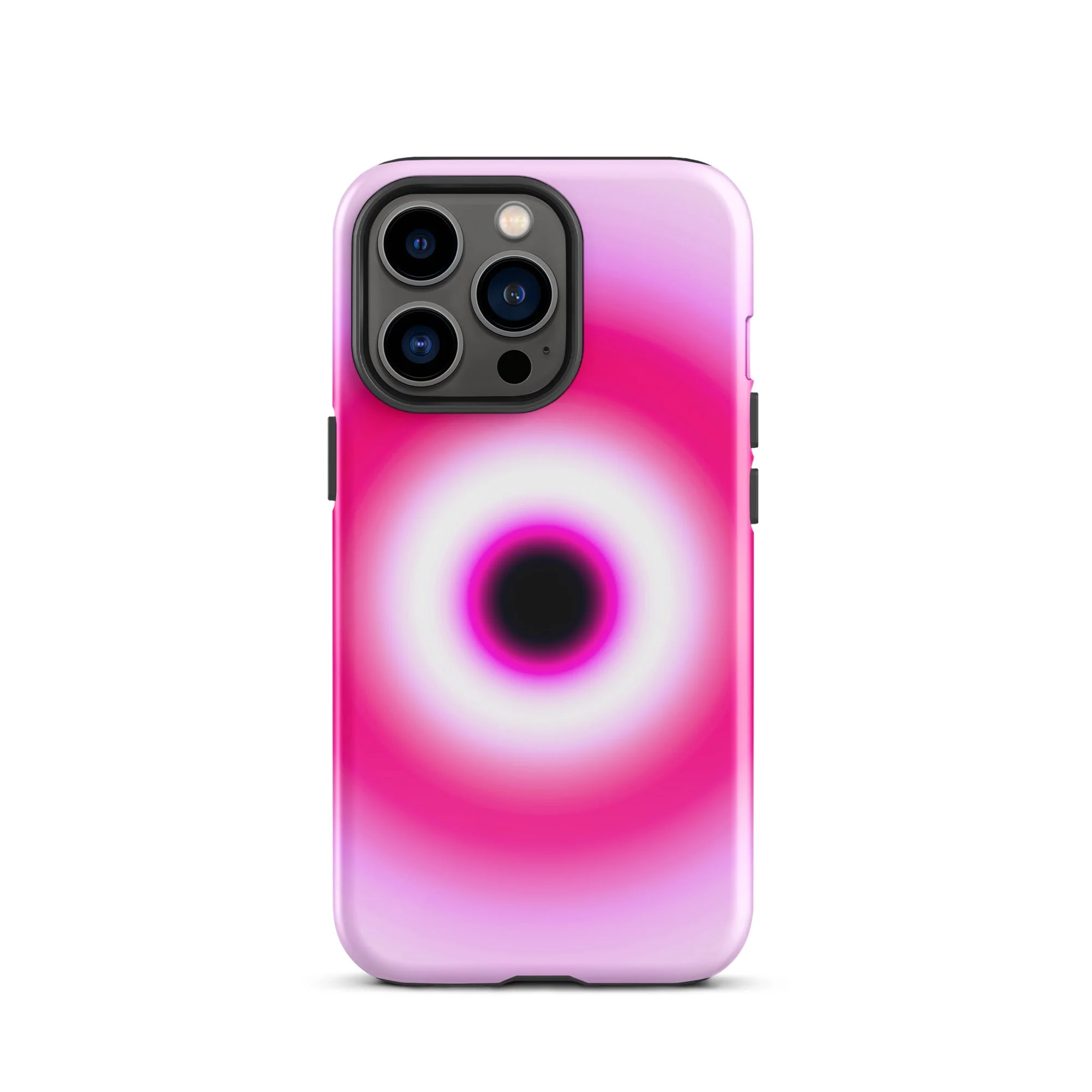 Pink Evil Eye Aura iPhone Case - Image 30
