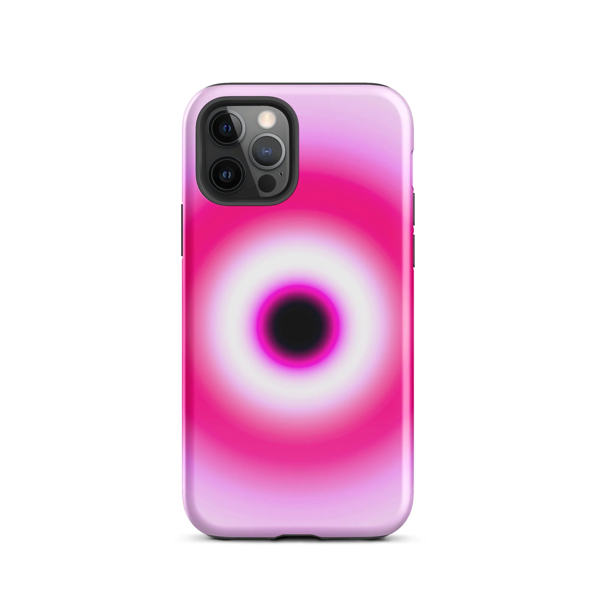 Pink Evil Eye Aura iPhone Case - Image 34