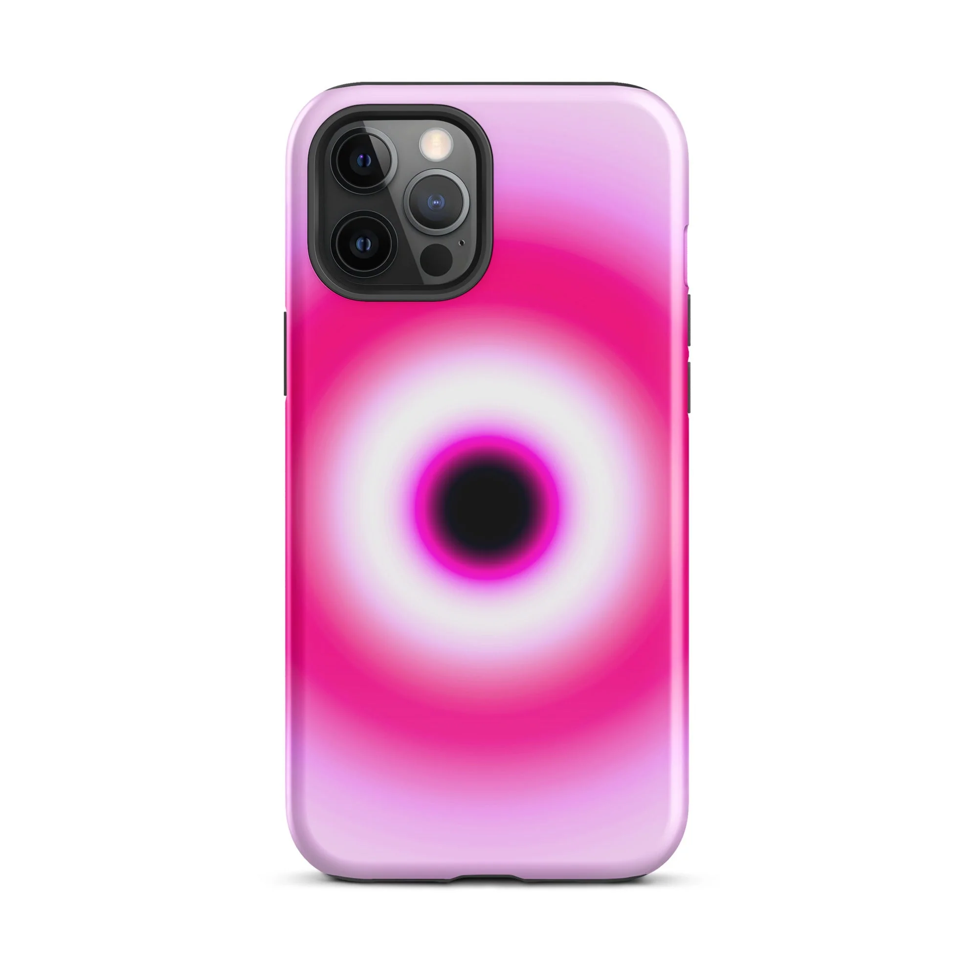 Pink Evil Eye Aura iPhone Case - Image 35