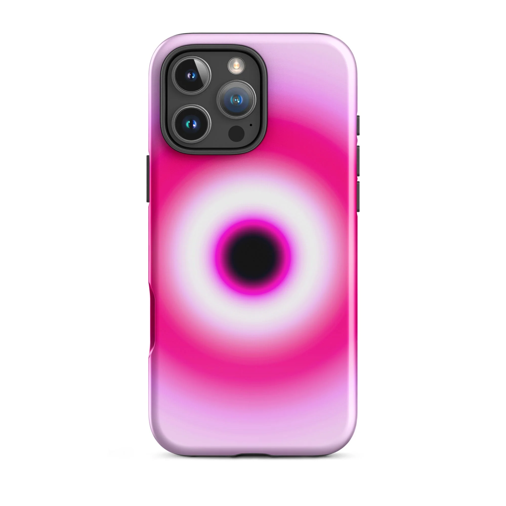 Pink Evil Eye Aura iPhone Case - Image 38