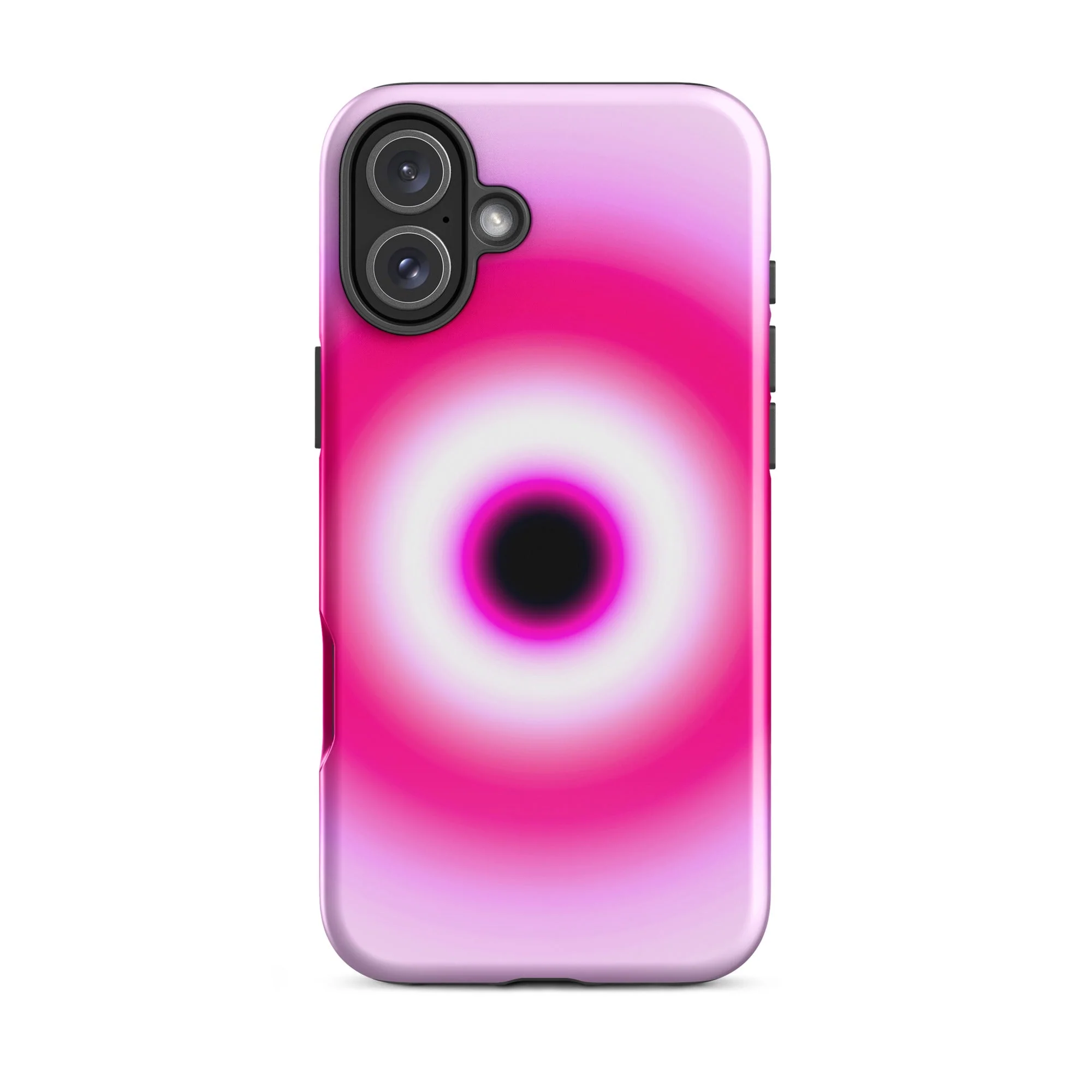 Pink Evil Eye Aura iPhone Case - Image 39