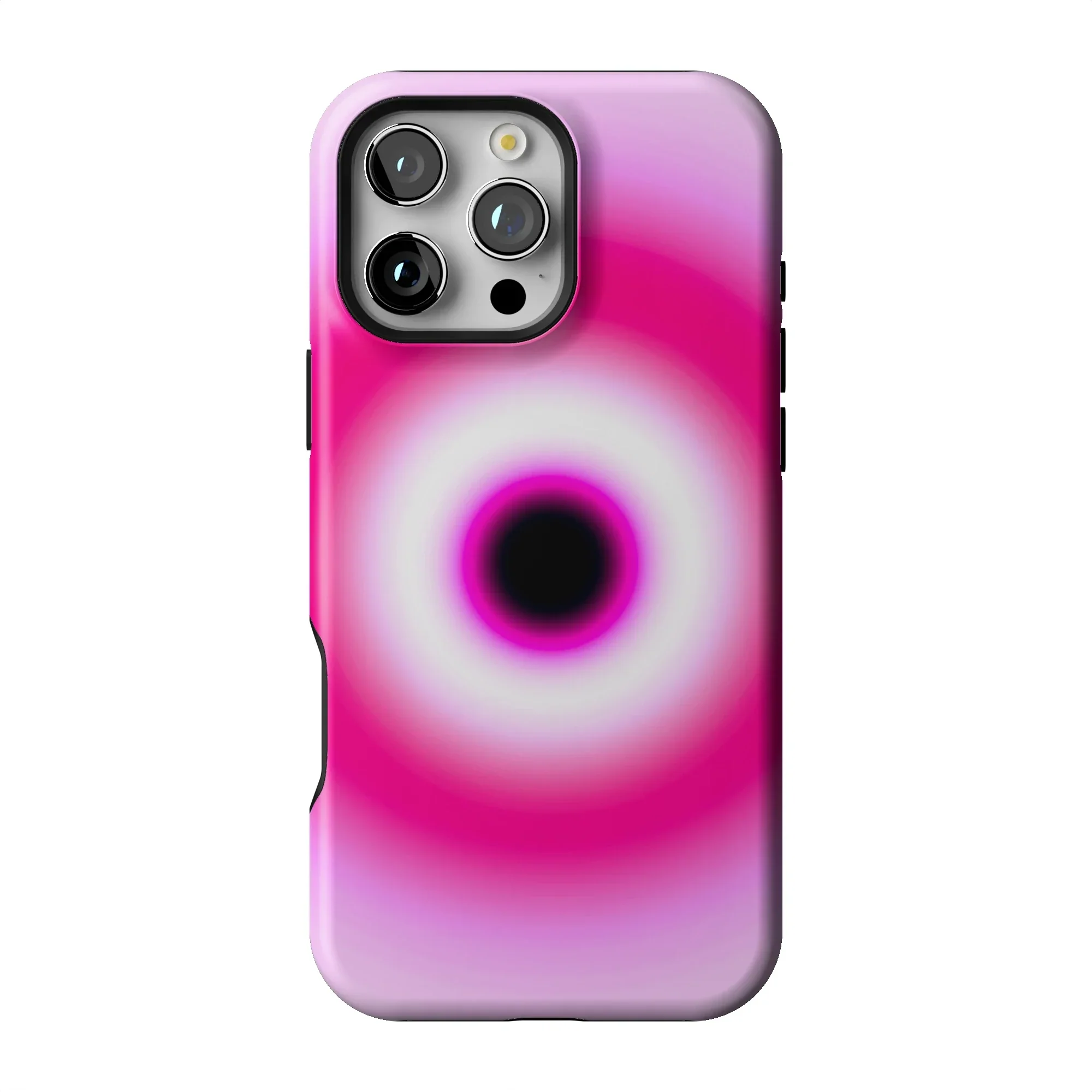 Pink Evil Eye Aura iPhone Case - Image 59
