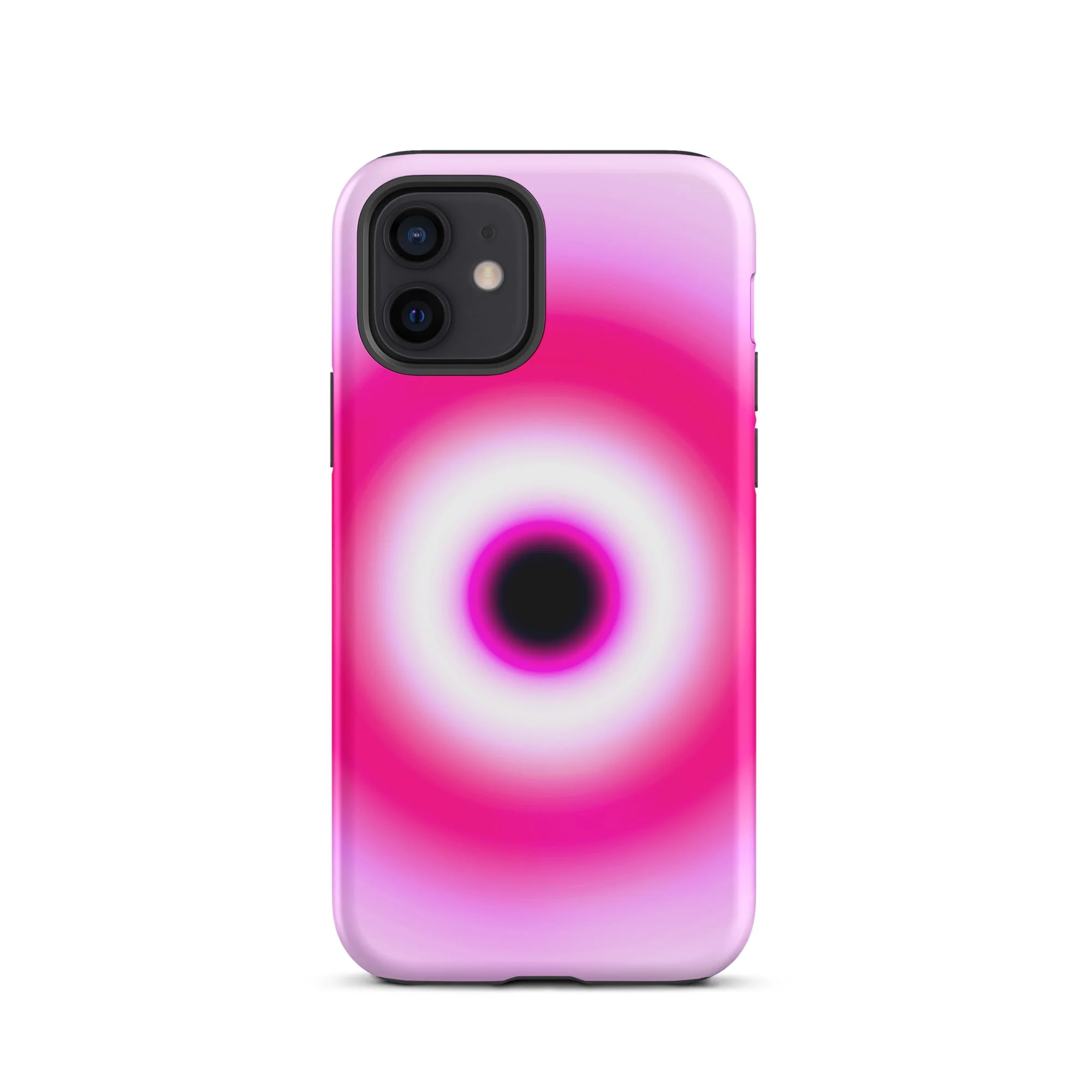 Pink Evil Eye Aura iPhone Case - Image 9