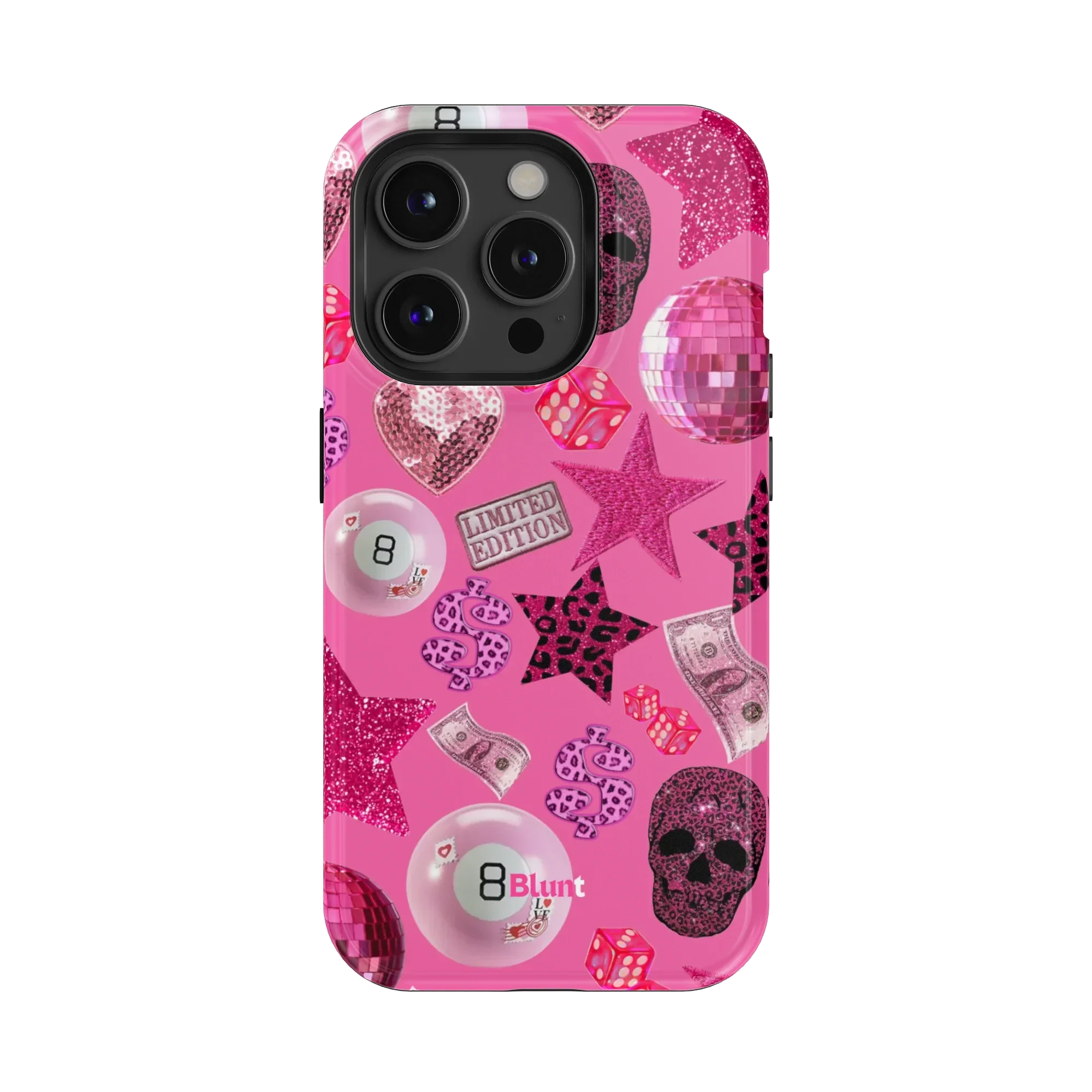 Pink Jackpot iPhone Case - Image 10