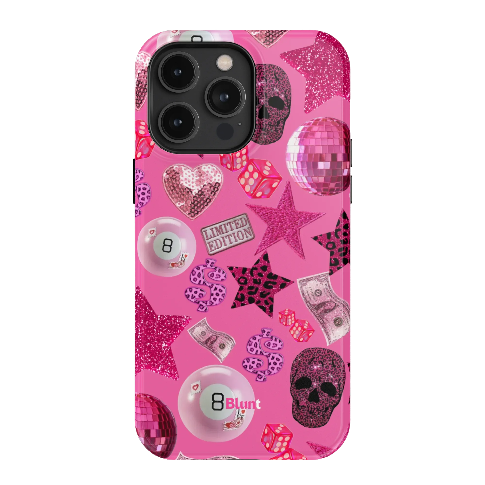 Pink Jackpot iPhone Case - Image 15