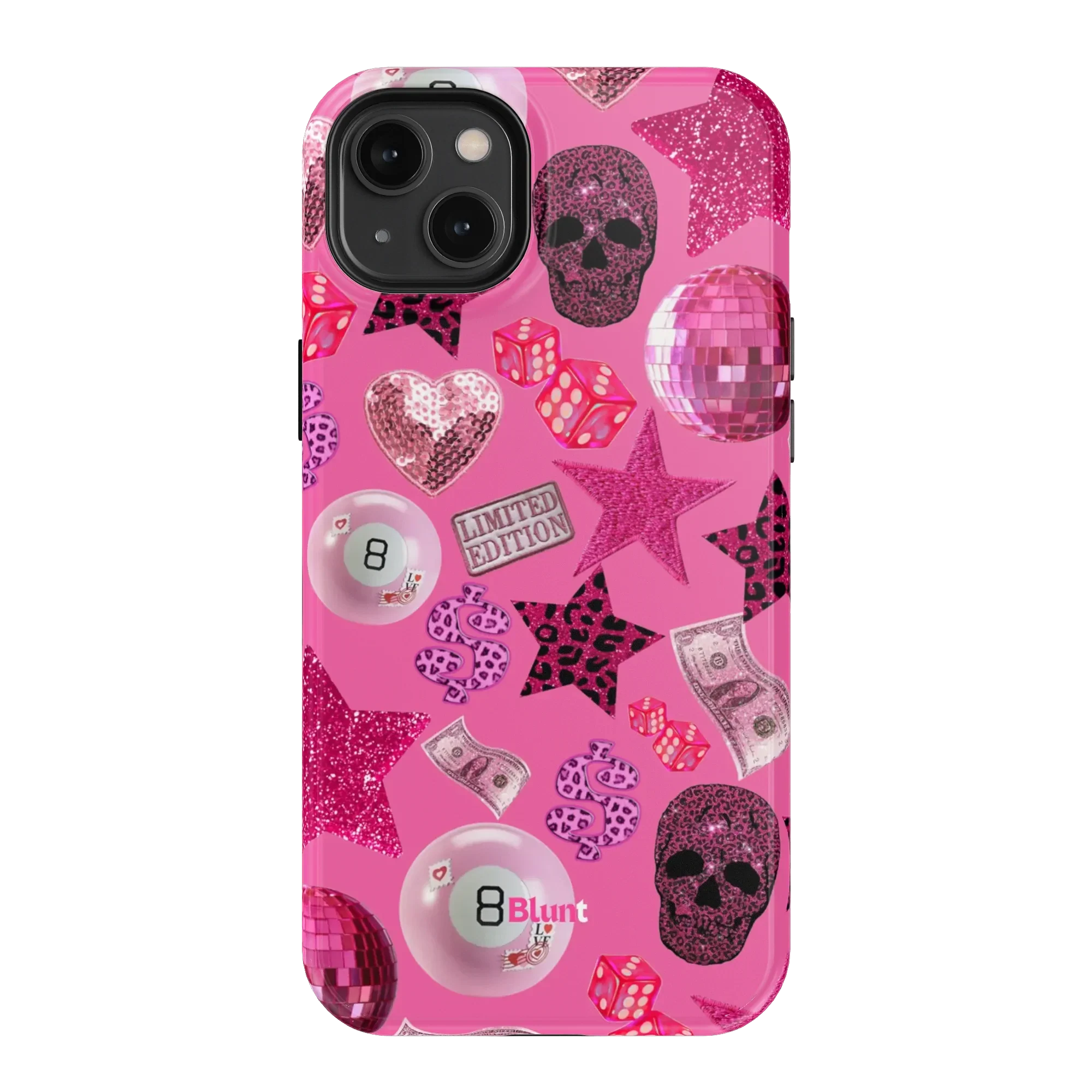 Pink Jackpot iPhone Case - Image 16