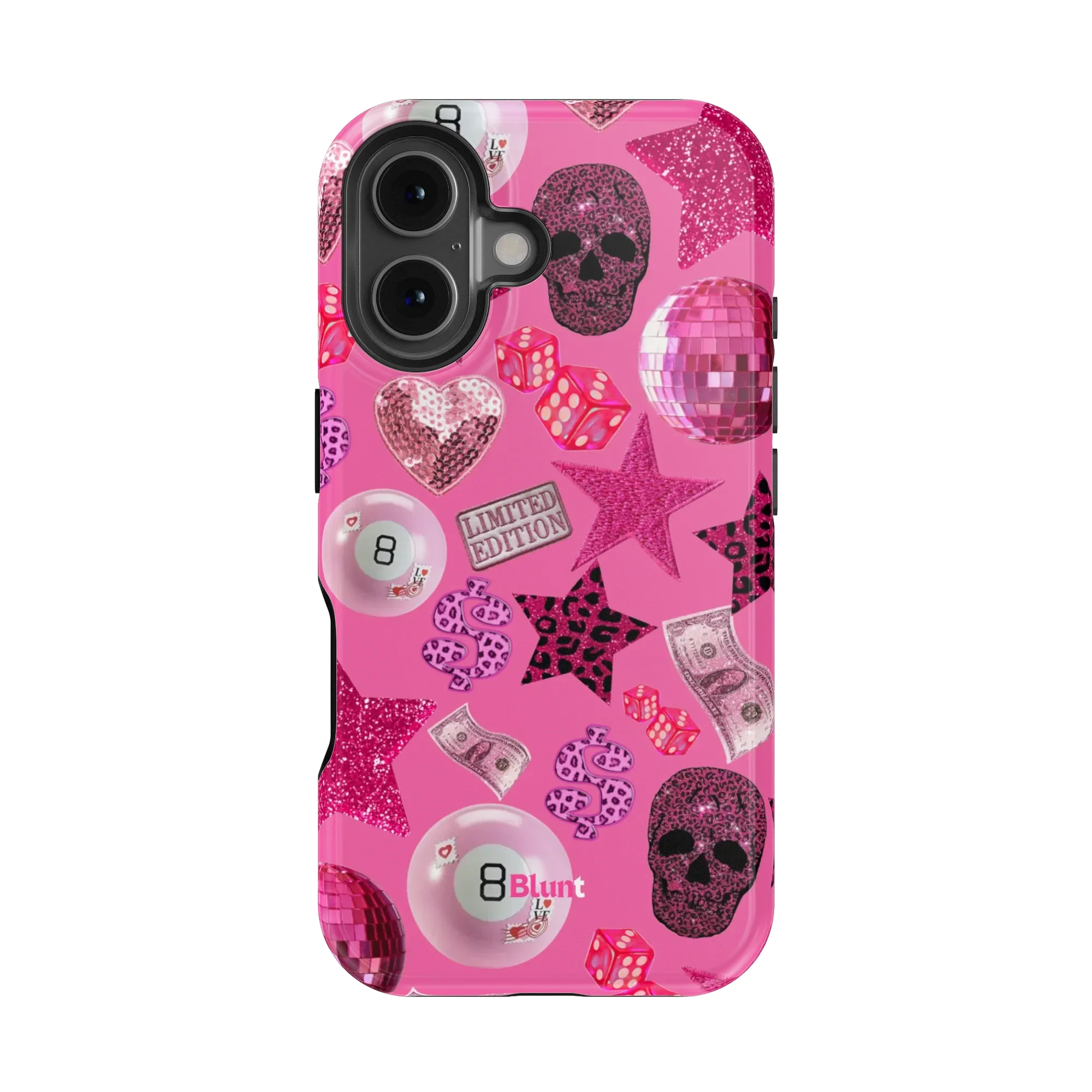 Pink Jackpot iPhone Case - Image 5