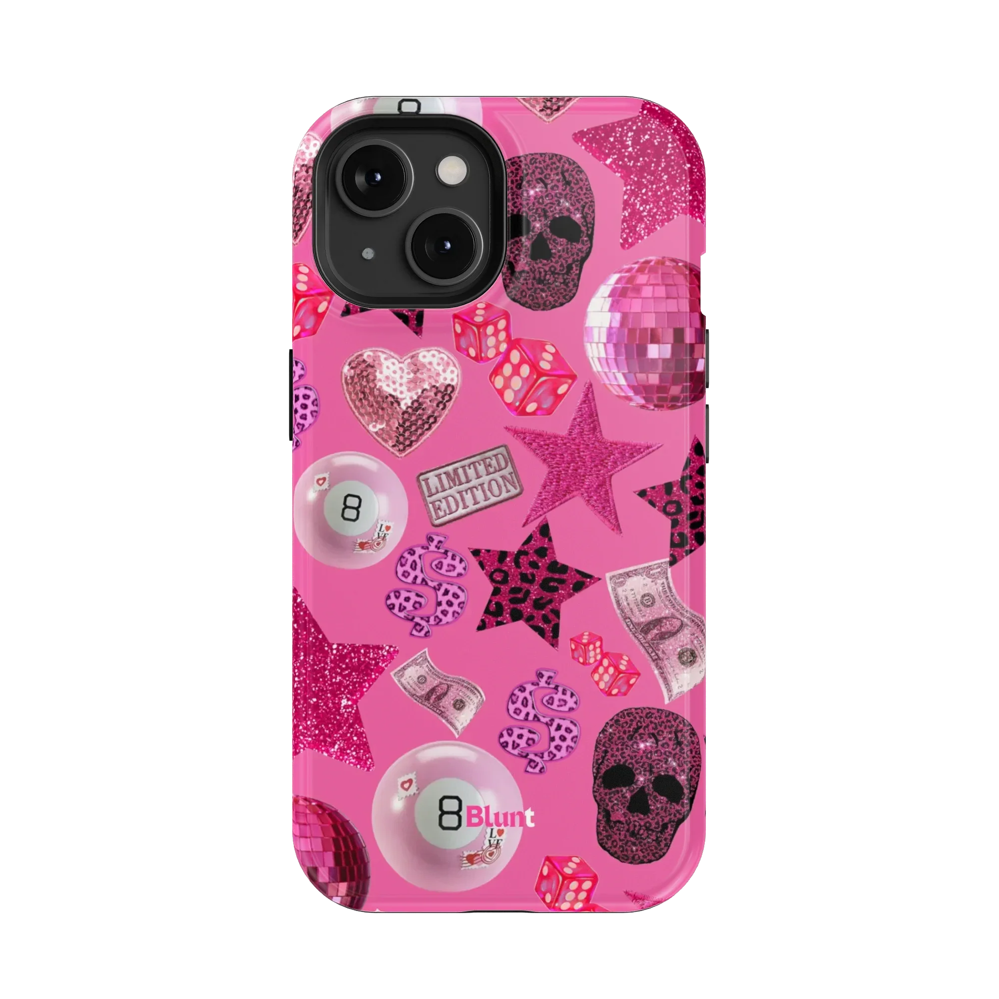 Pink Jackpot iPhone Case - Image 9