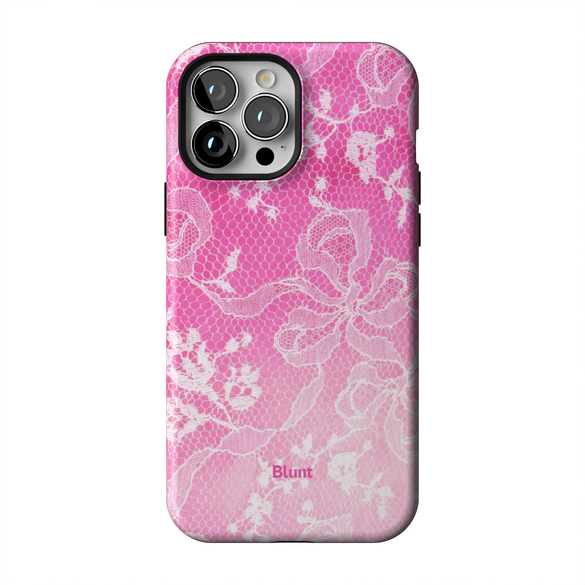 Pink Lacewave iPhone Case - Image 41