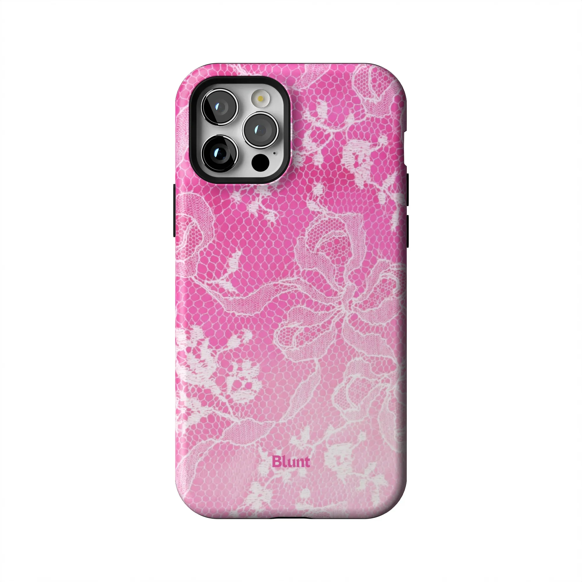 Pink Lacewave iPhone Case - Image 48