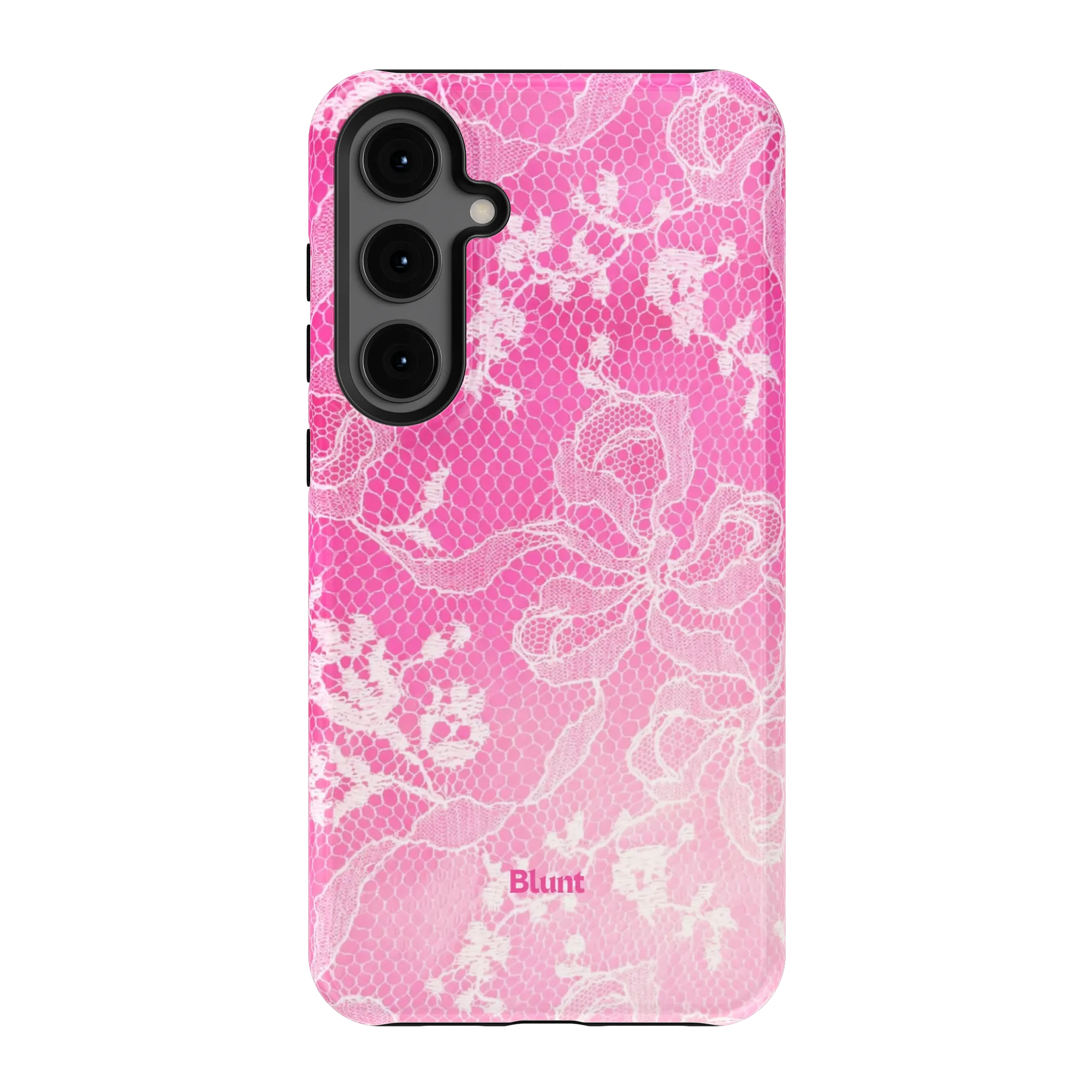 Pink Lacewave Samsung Phone Case - Image 11