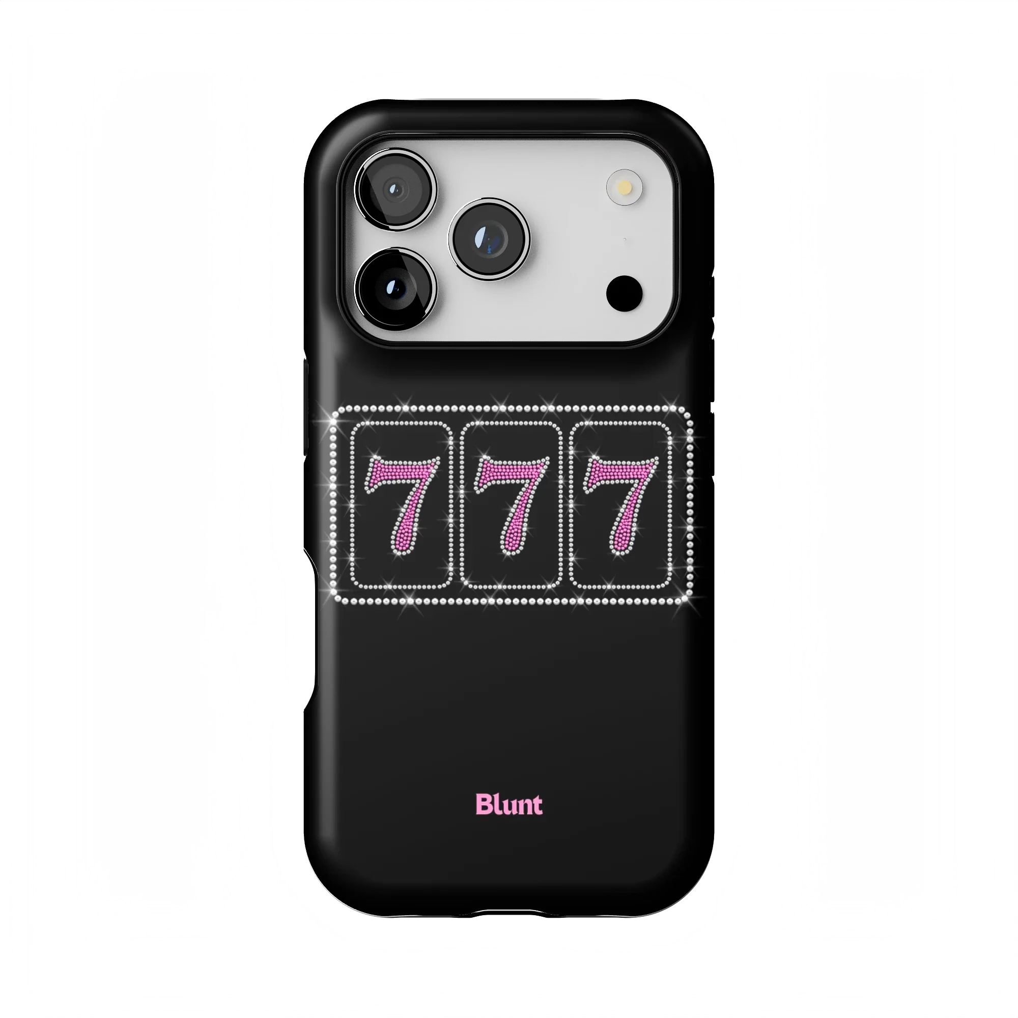 Pink Lucky 777 iPhone Case - Image 2