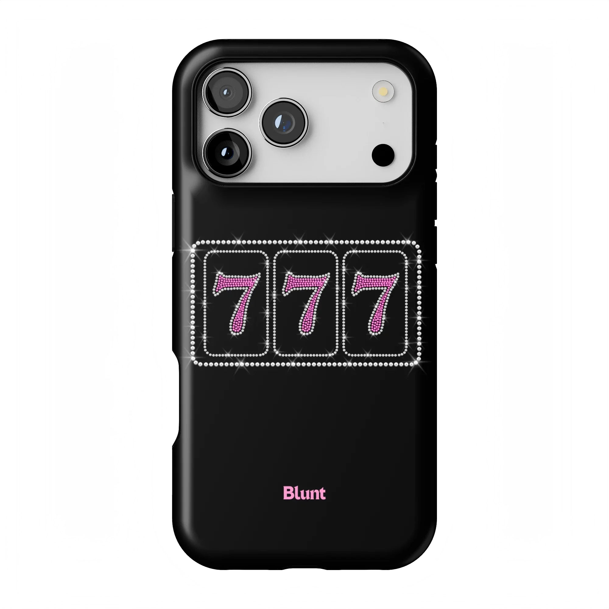 Pink Lucky 777 iPhone Case - Image 3