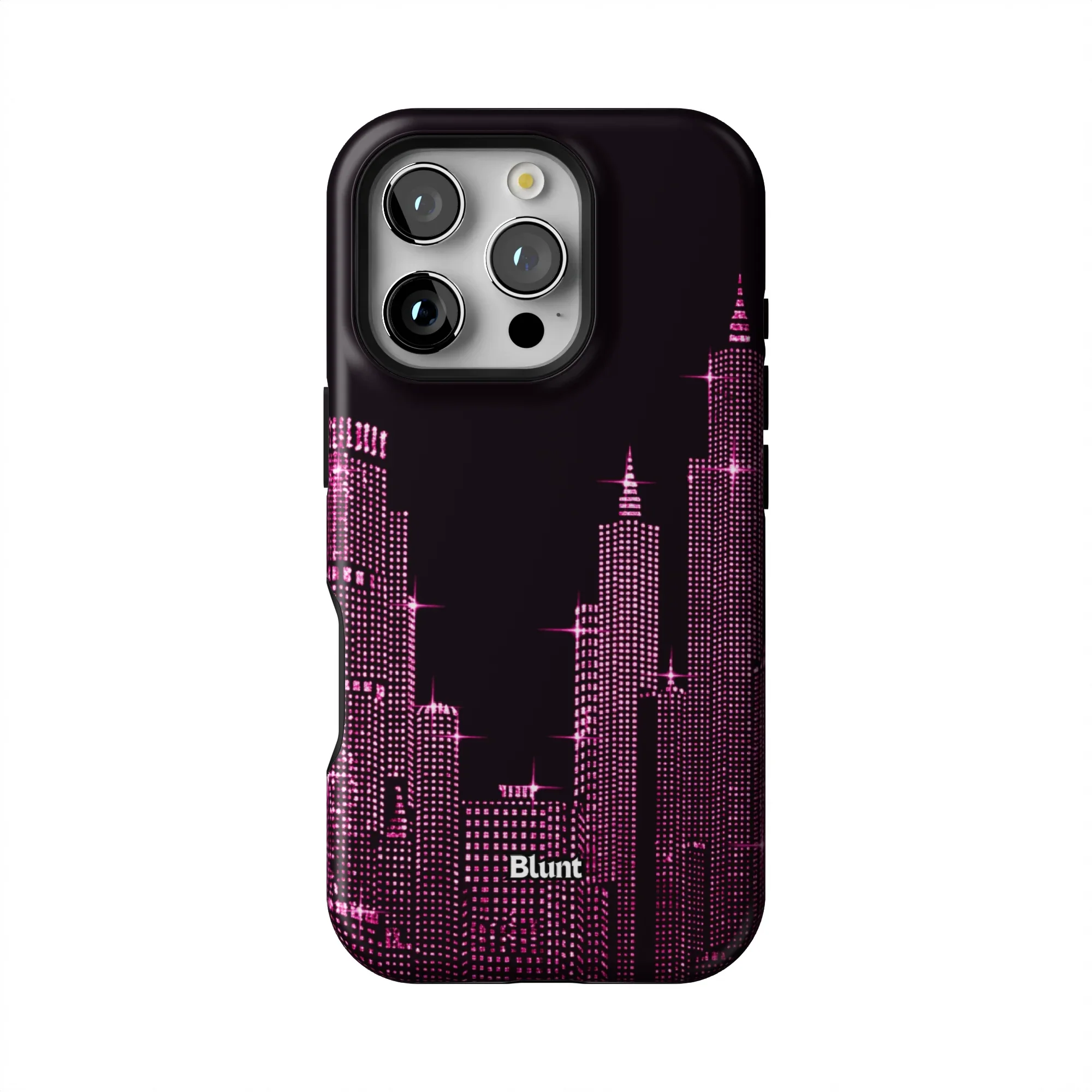 Pink NYC Skyeline iPhone Case - Image 13