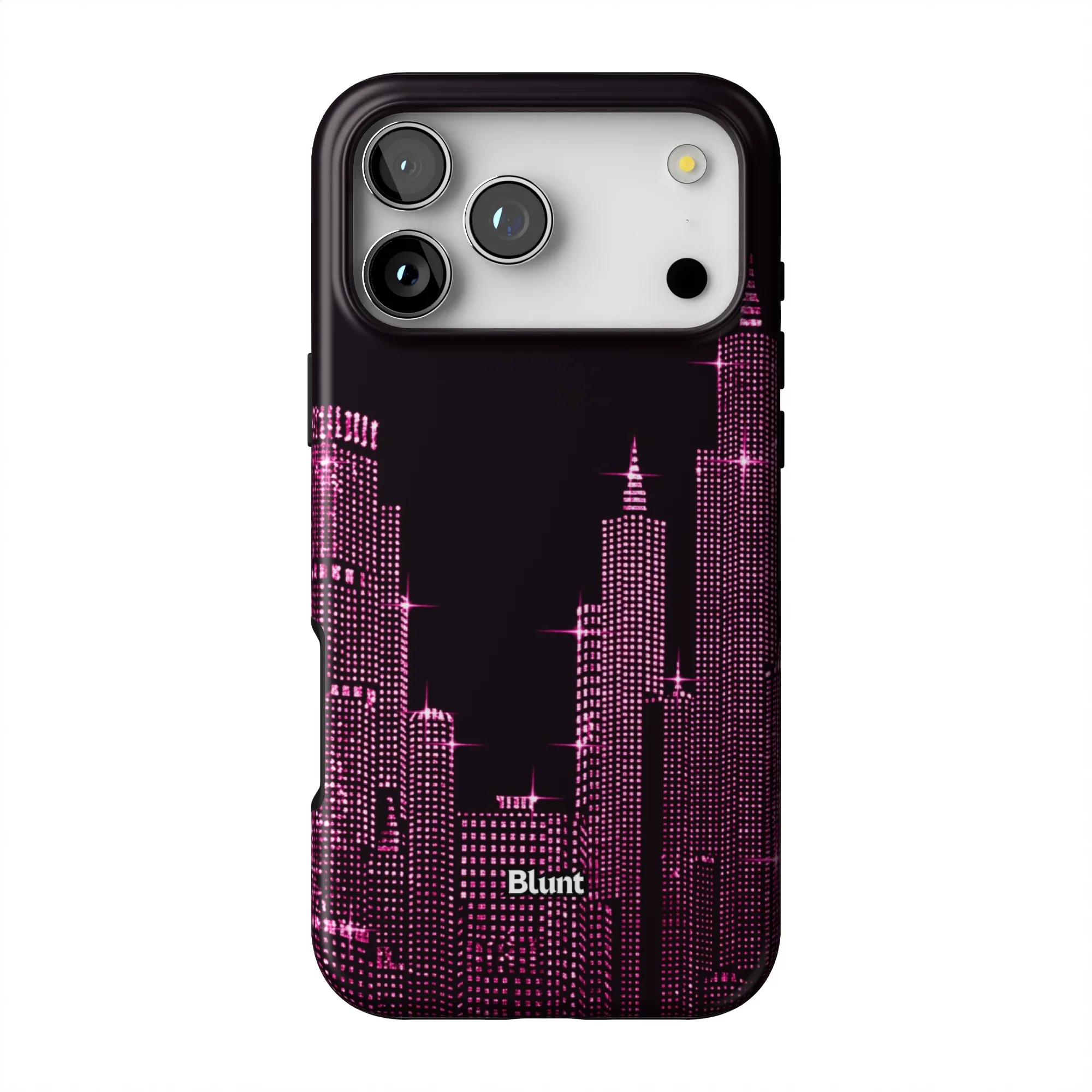Pink NYC Skyeline iPhone Case - Image 6