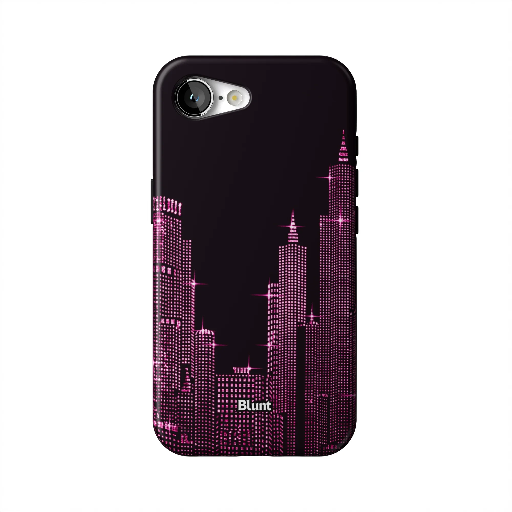 Pink NYC Skyeline iPhone Case - Image 9