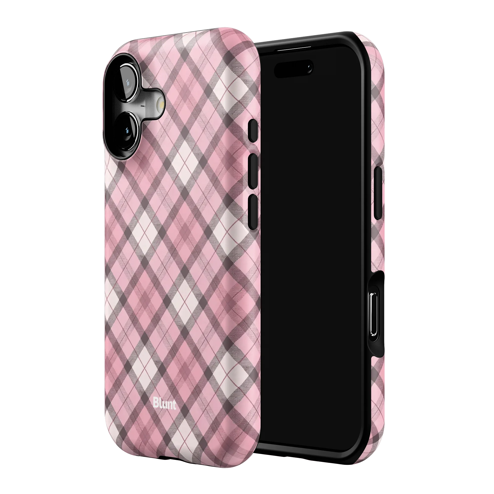 Pink Plaid iPhone Case - Image 28