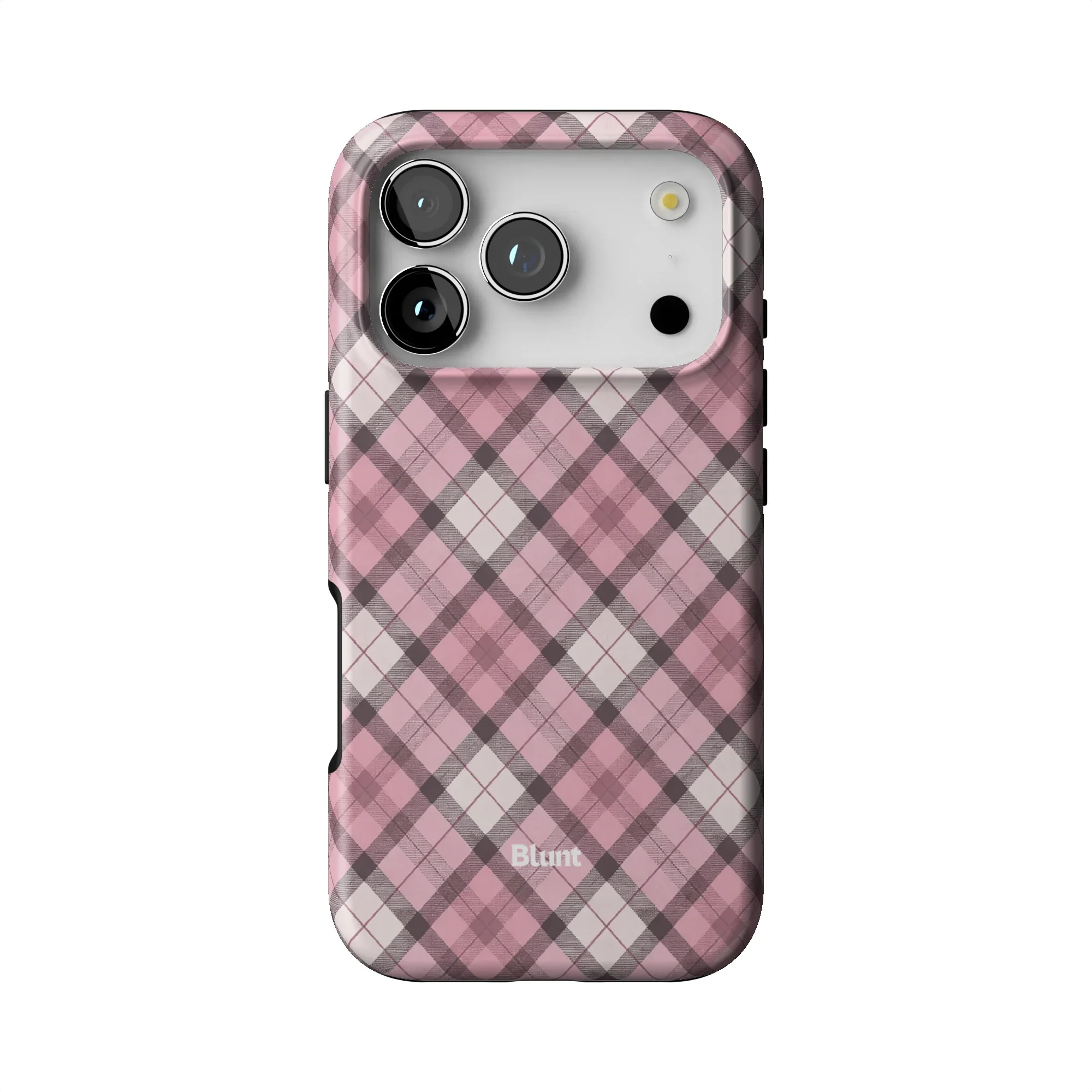 Pink Plaid iPhone Case - Image 33