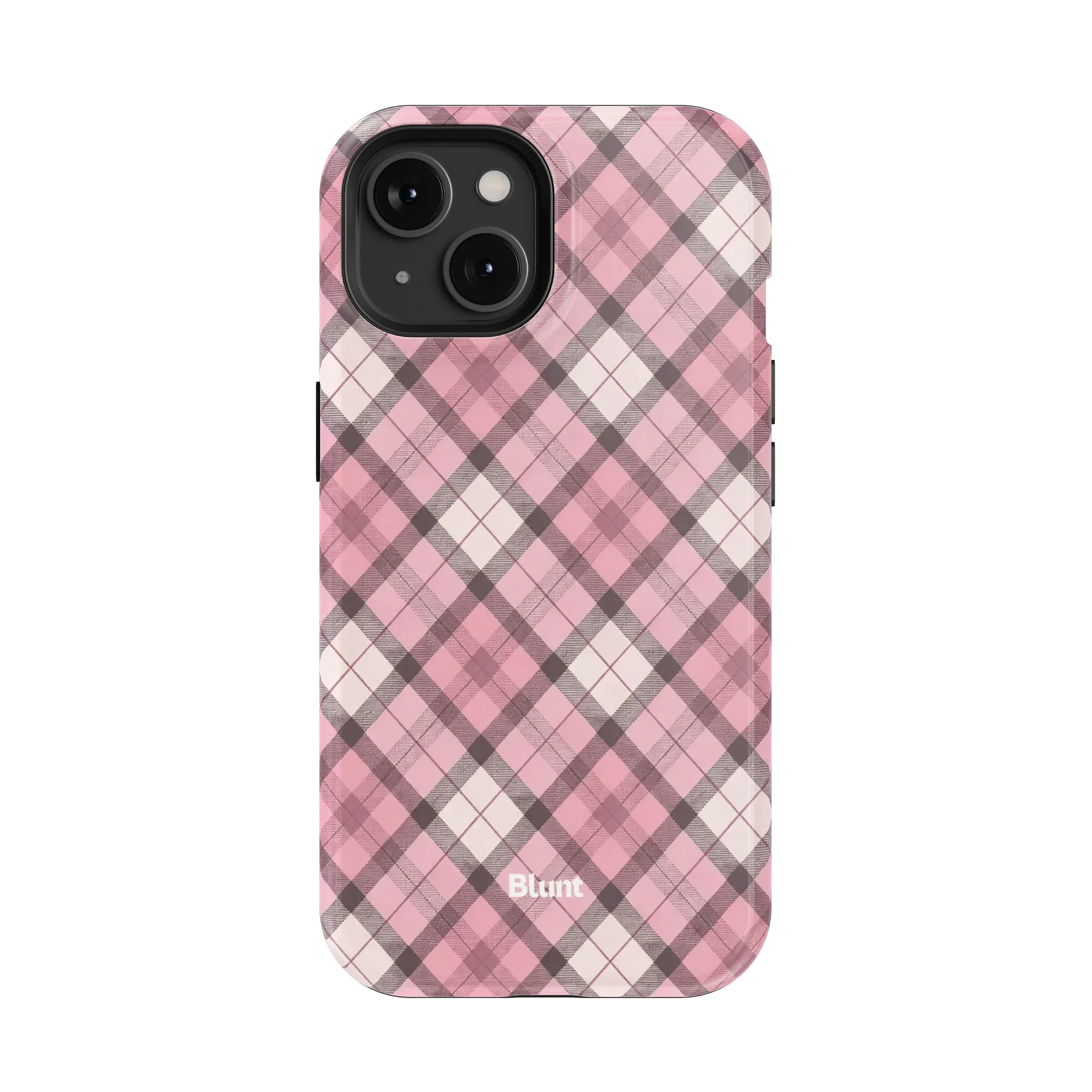 Pink Plaid iPhone Case - Image 9