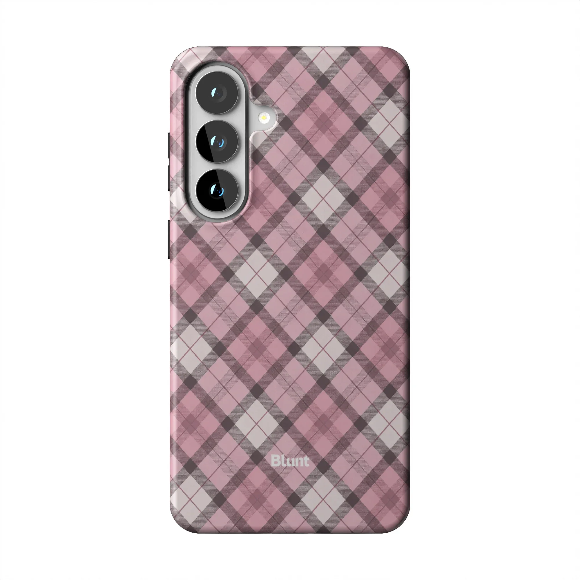 Pink Plaid Samsung Case - Image 18