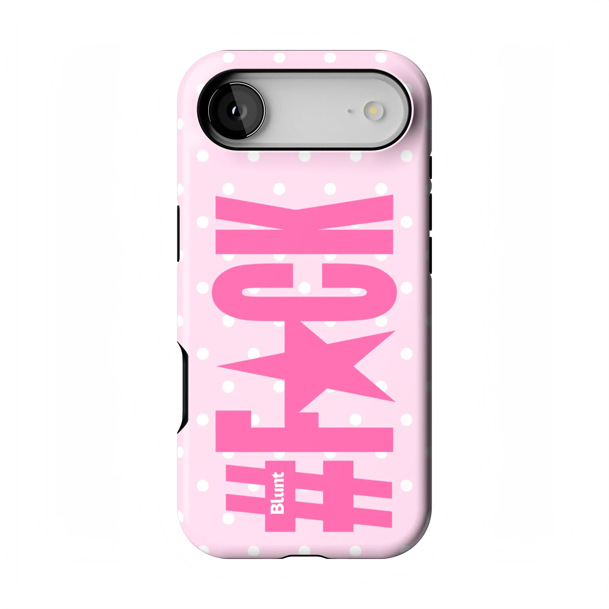 Pink Polka Riot iPhone Case - Image 4