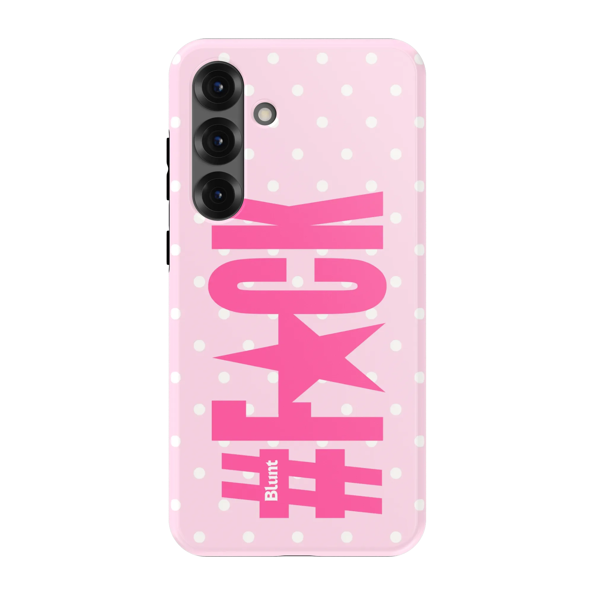 Pink Polka Riot Samsung Case - Image 2