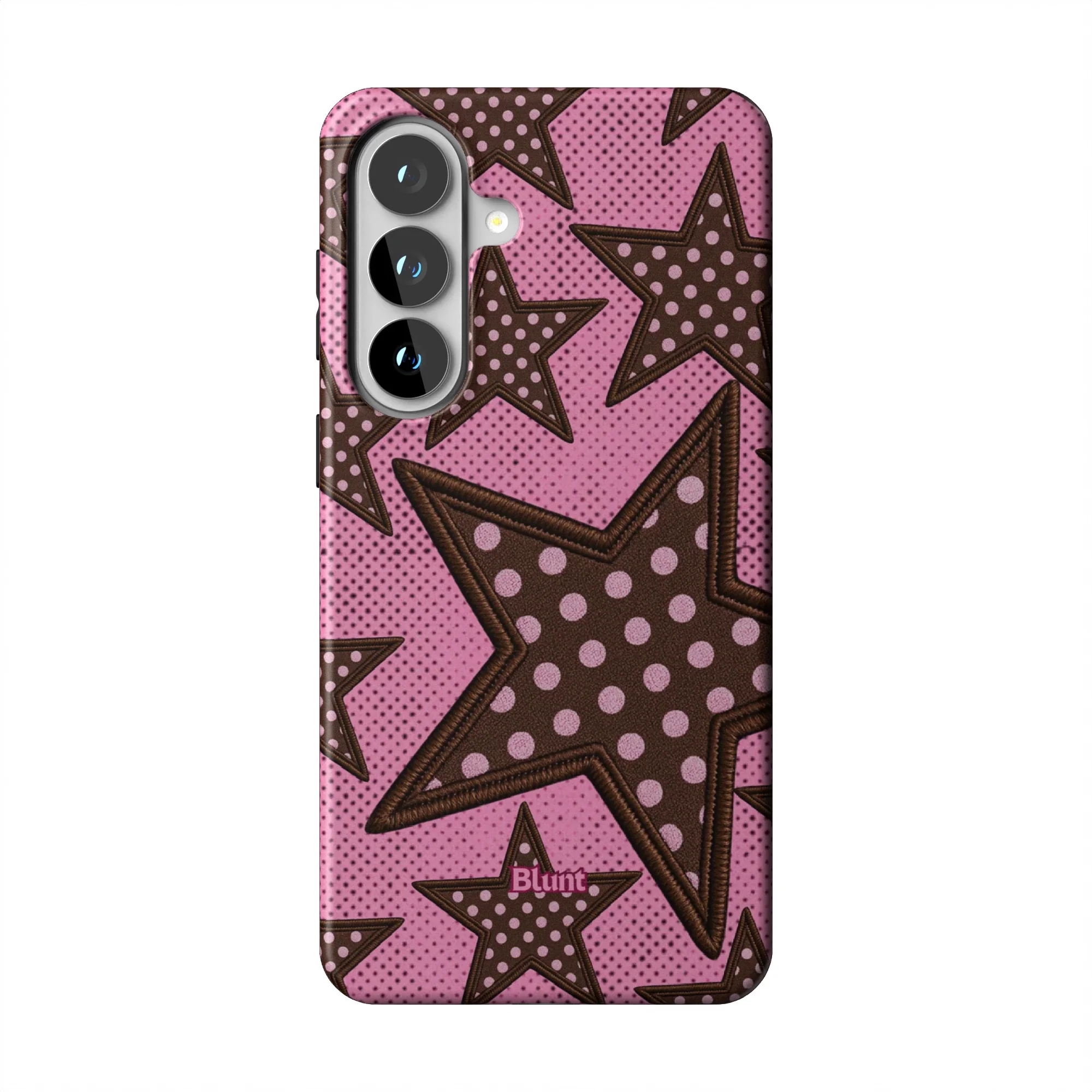 Pink Polka Star Samsung Case - Image 18