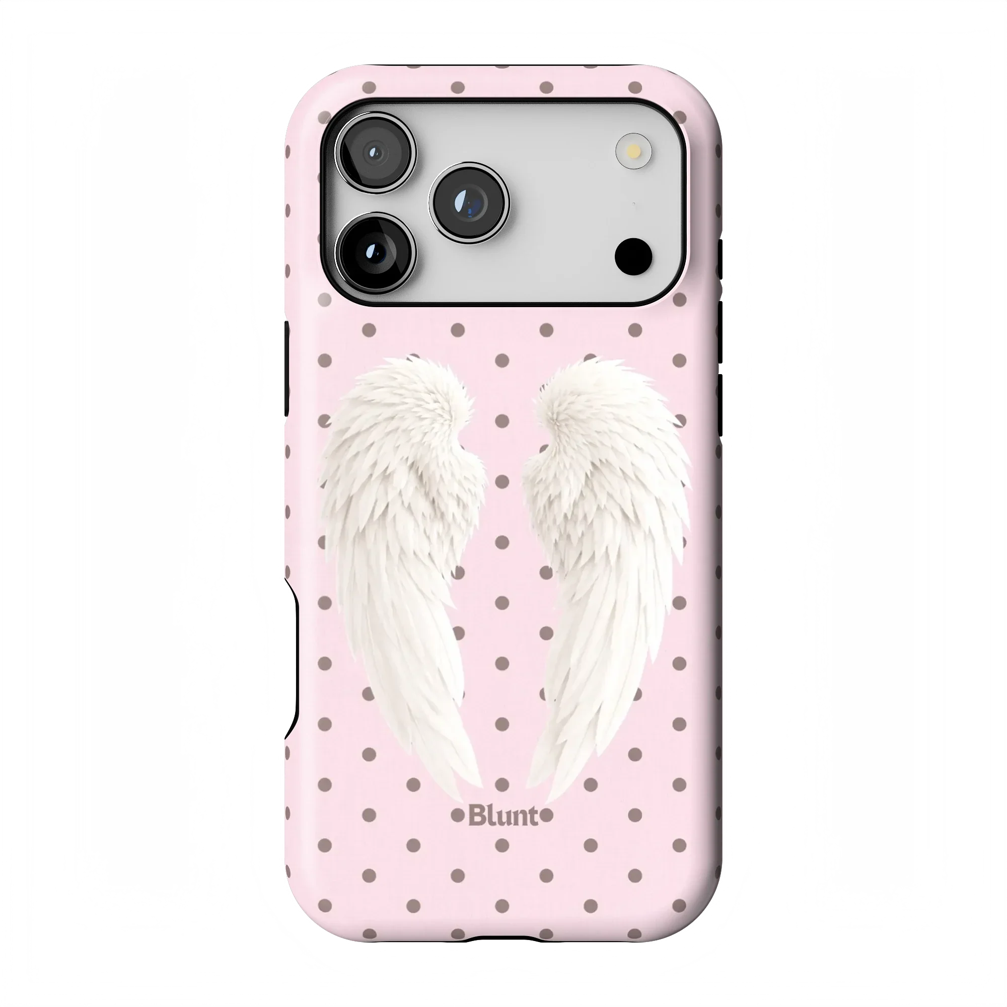 Pink Polka Wing iPhone Case - Image 3