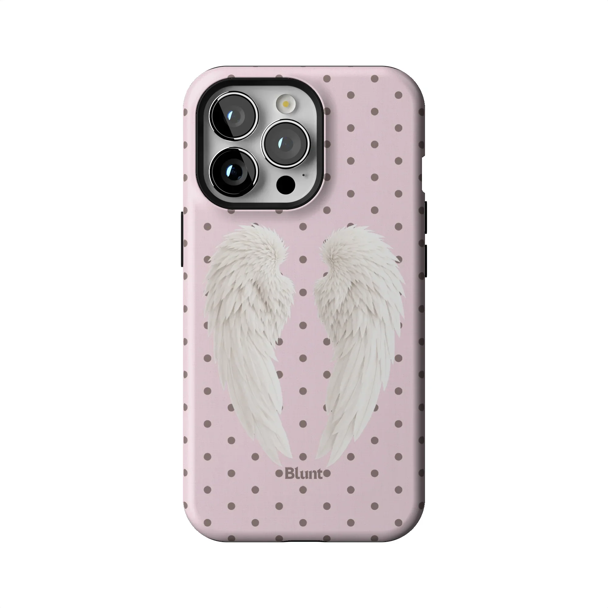 Pink Polka Wing iPhone Case - Image 49