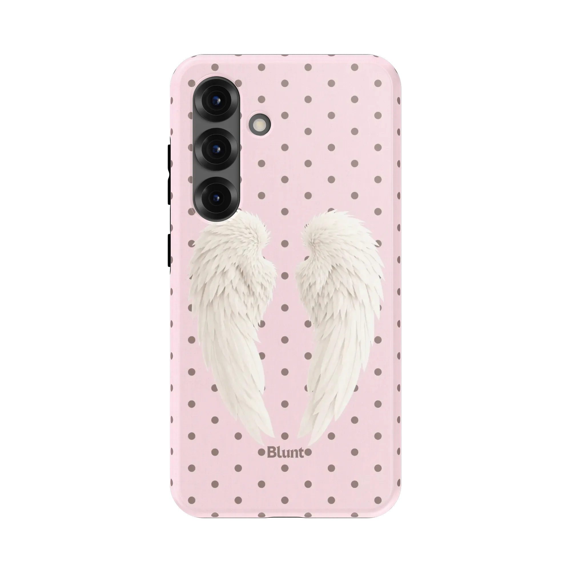 Pink Polka Wing Samsung Case