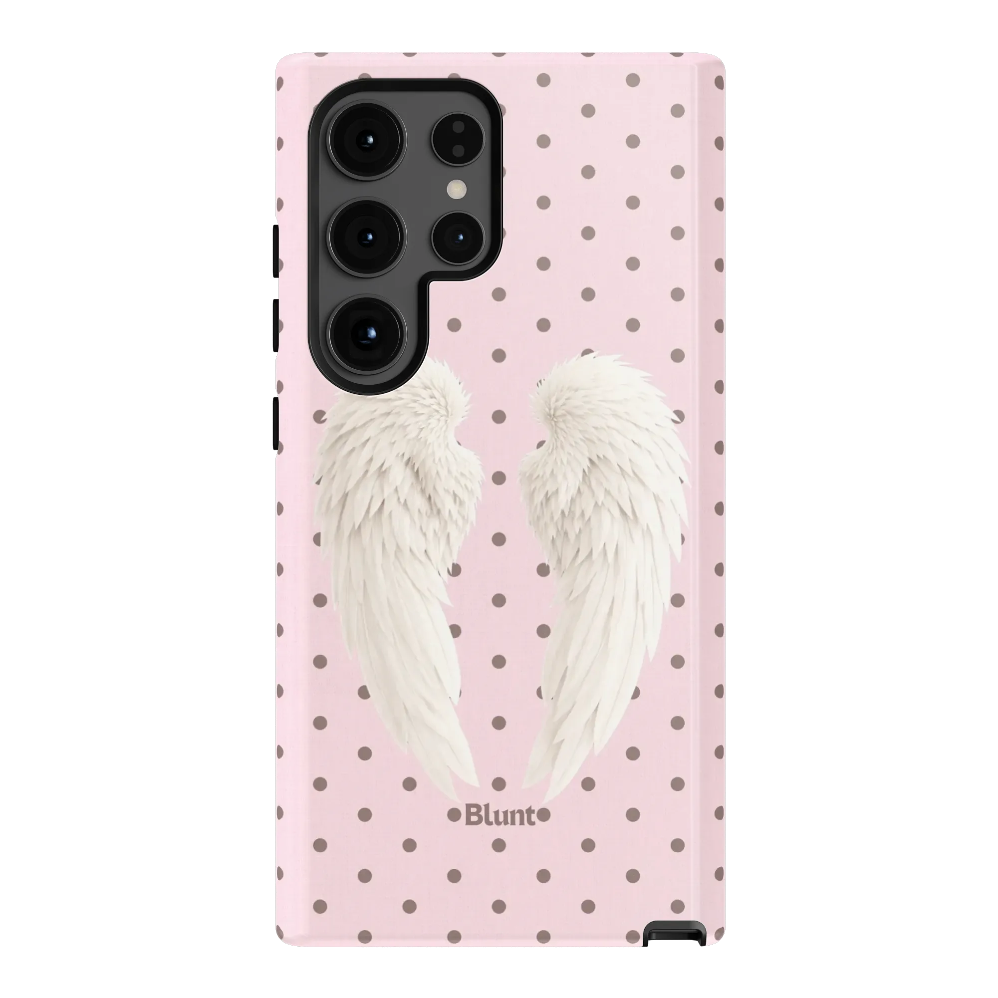 Pink Polka Wing Samsung Case - Image 6