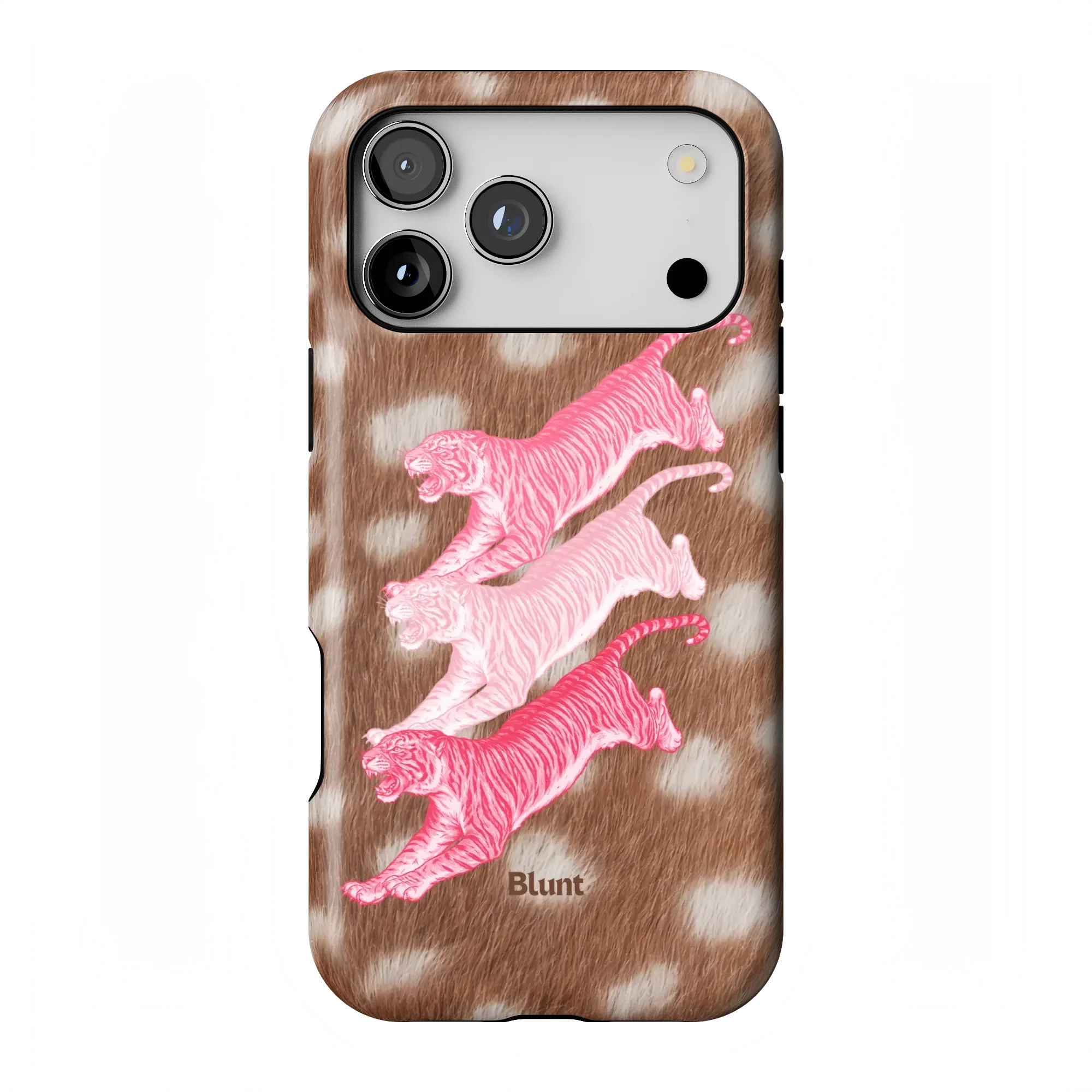 Pink Tiger Doll iPhone Case - Image 3